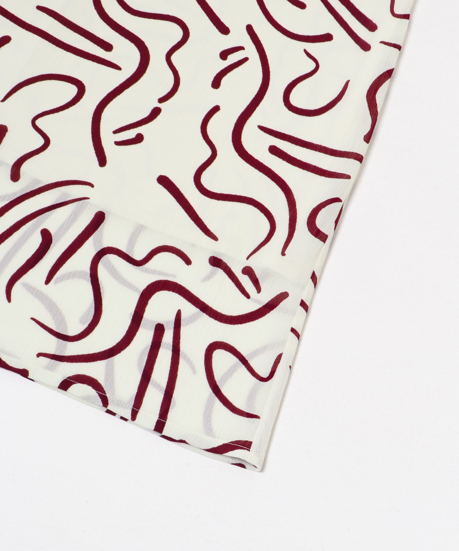 URBAN RESEARCH「『イージーケア』ドローイングアートプリントワンピース」|ワンピース|