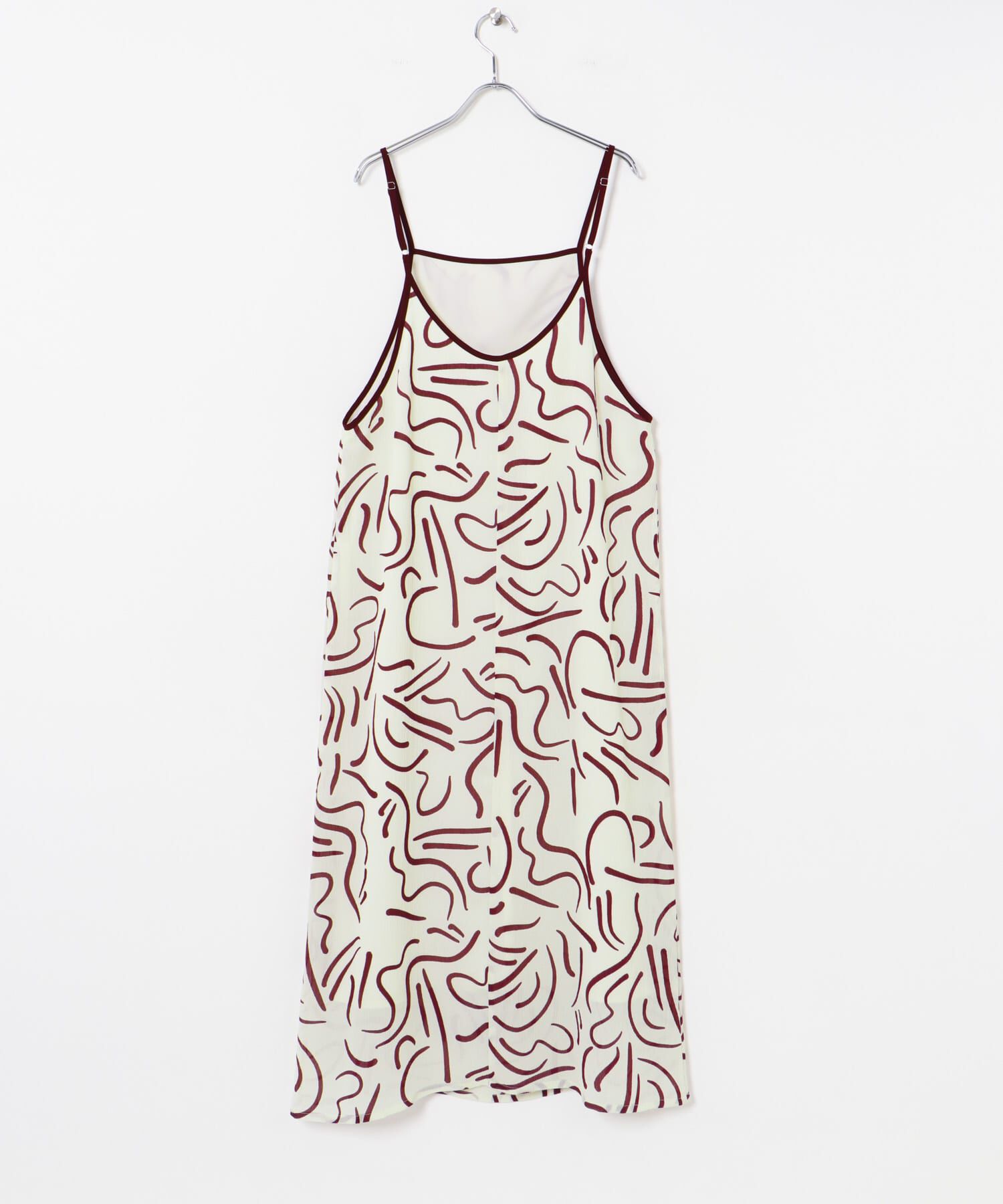 URBAN RESEARCH「『イージーケア』ドローイングアートプリントワンピース」|ワンピース|