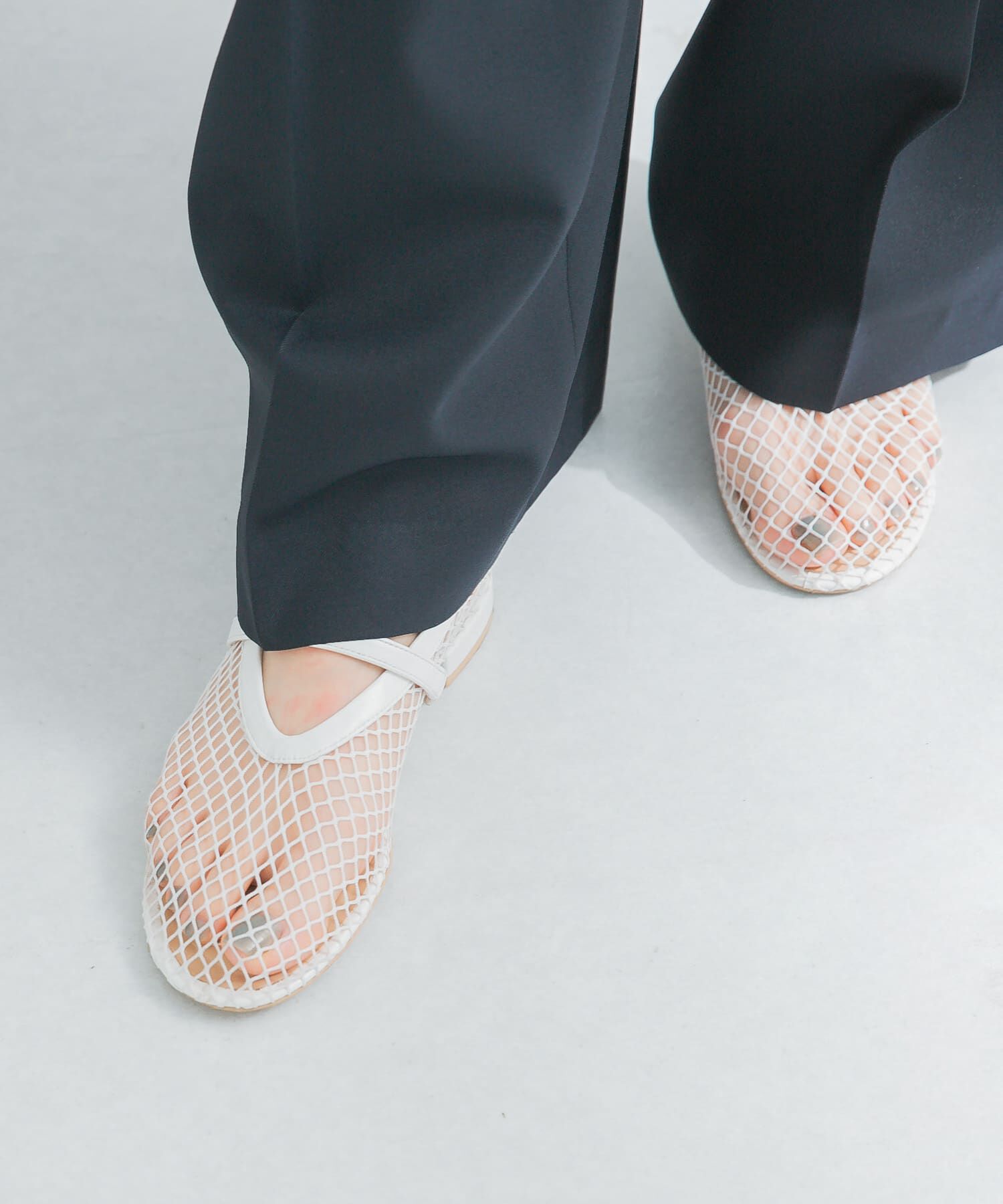 URBAN RESEARCH「メッシュフラットシューズ」|パンプス|