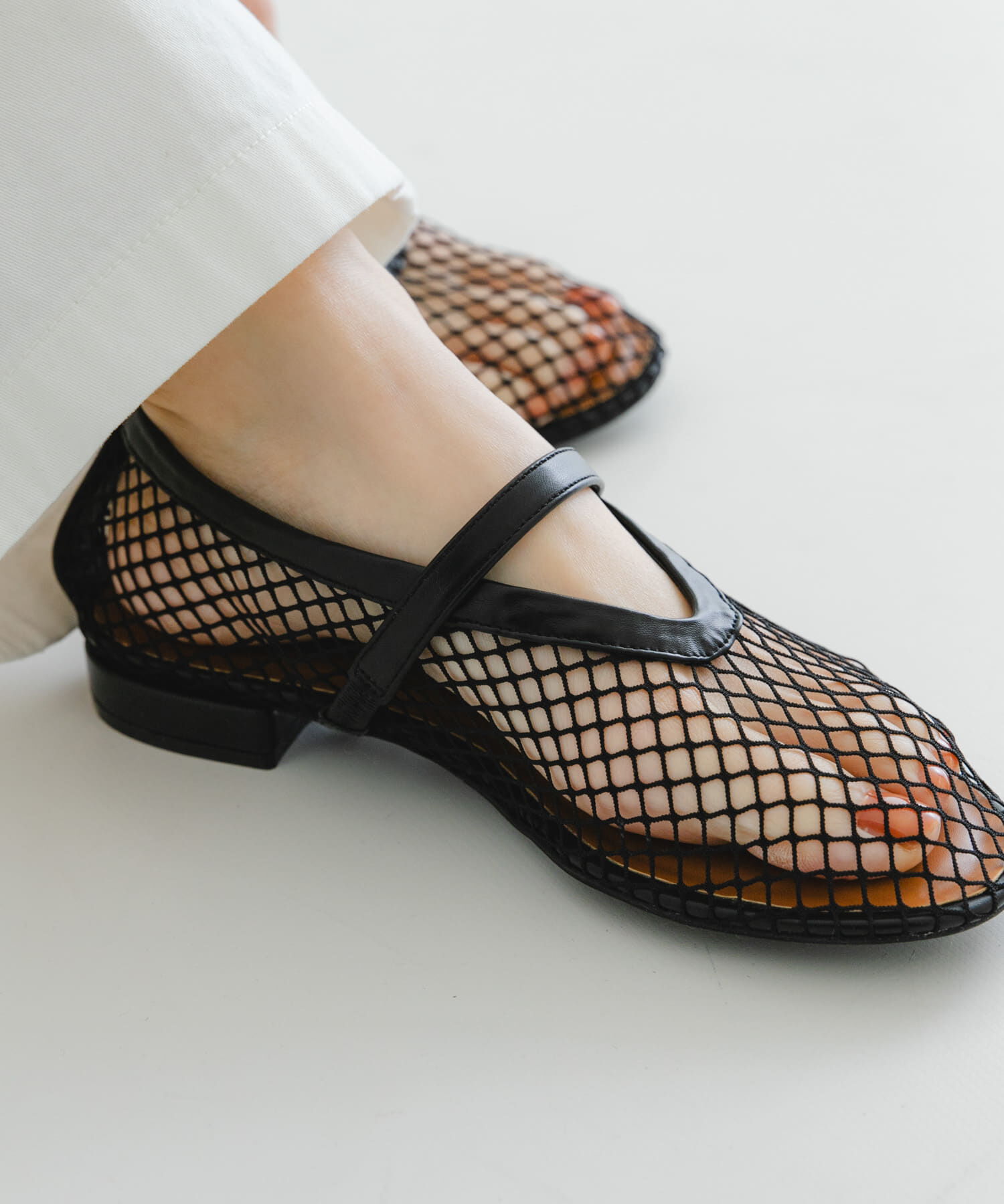 URBAN RESEARCH「メッシュフラットシューズ」|パンプス|