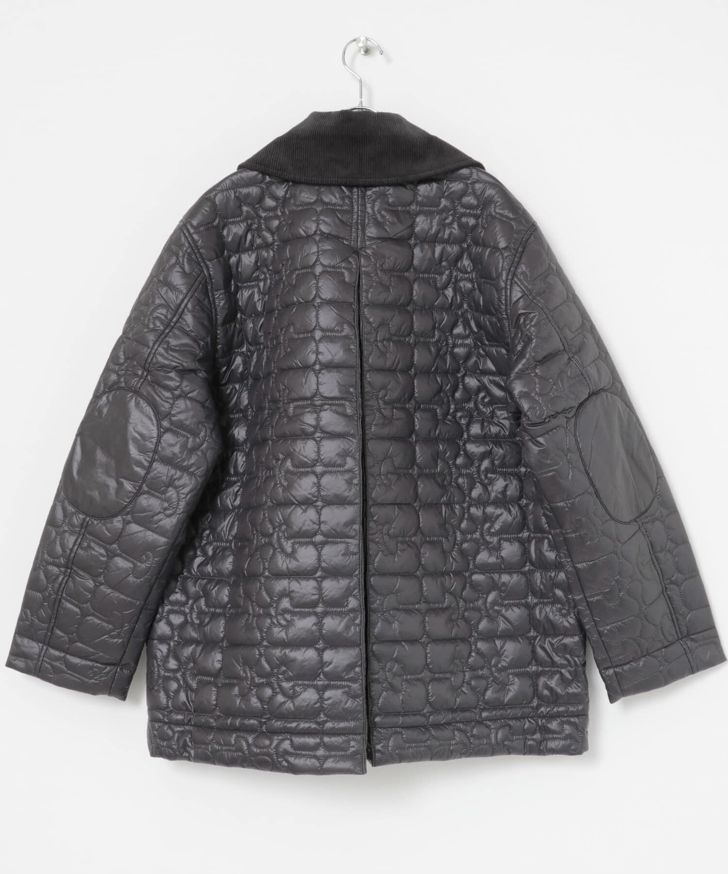 URBAN RESEARCH「GANNI　Shiny Quilt Midi Jacket」|ダウン|