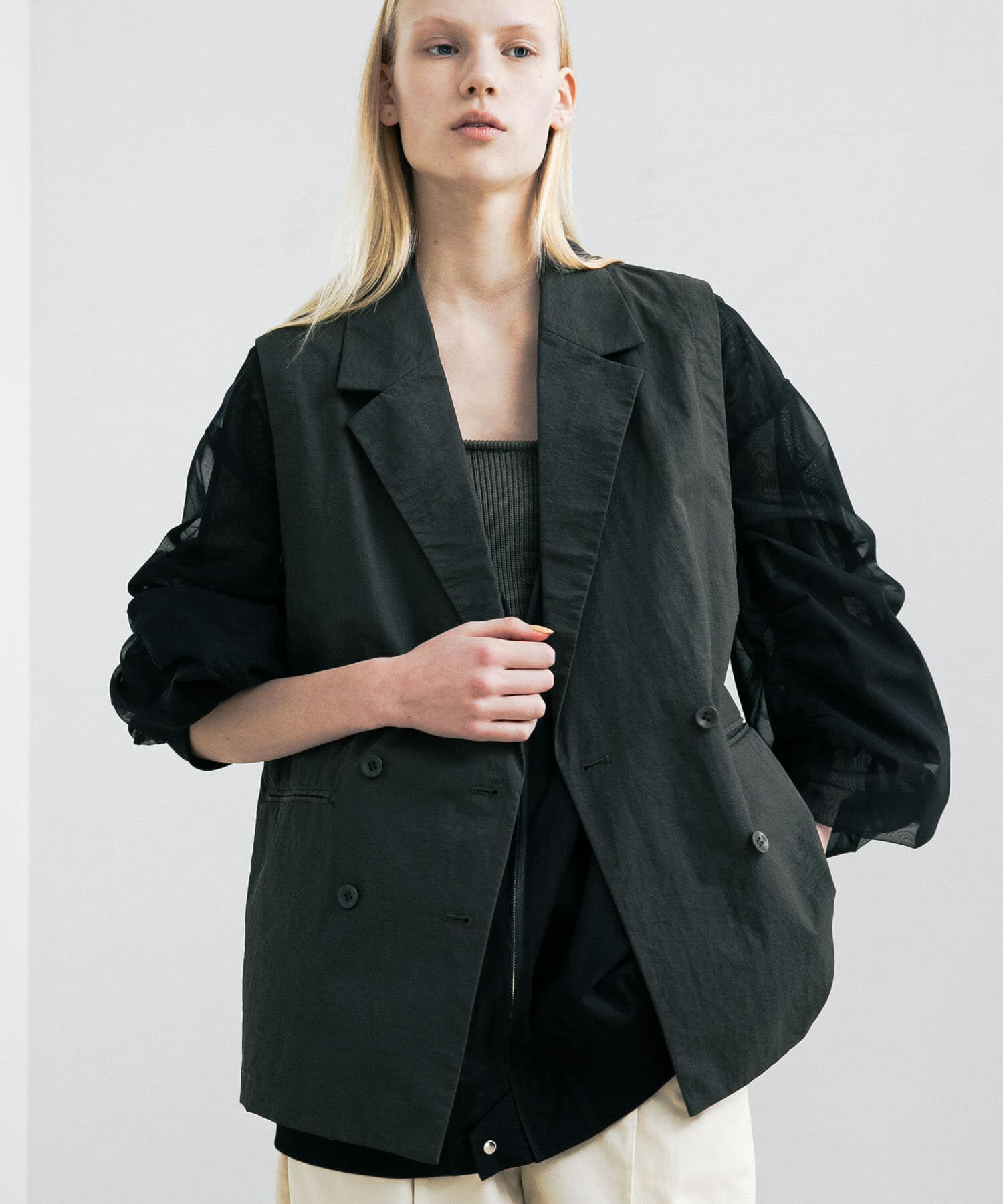 LAATO「organdy blouson」|ブルゾン・スタジャン|