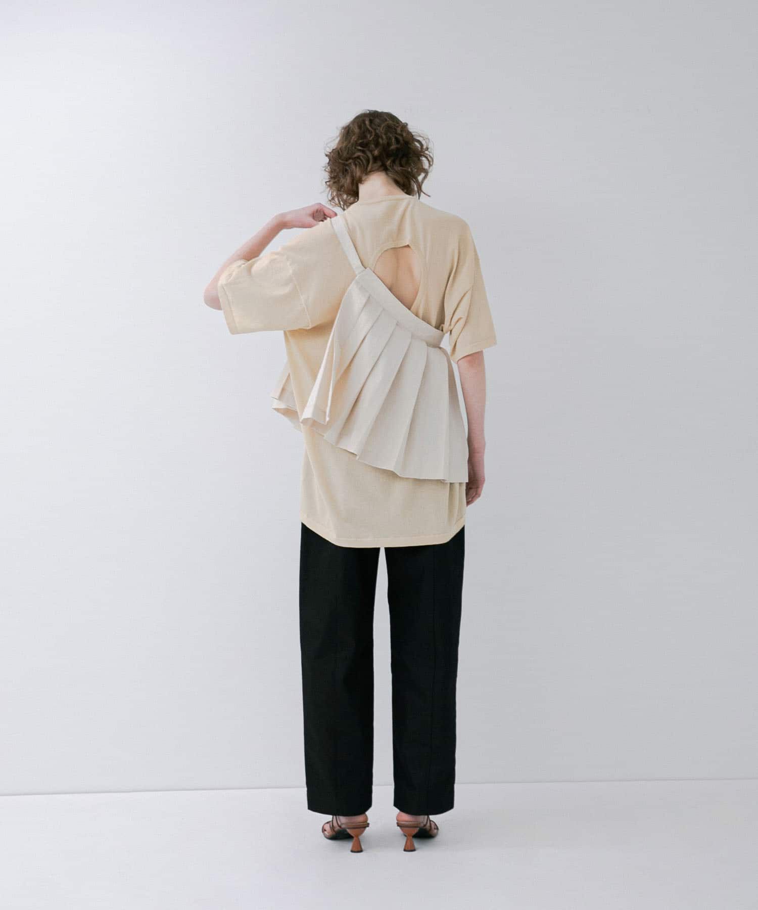 LAATO「pleats wrap fake skirt」|スカート|