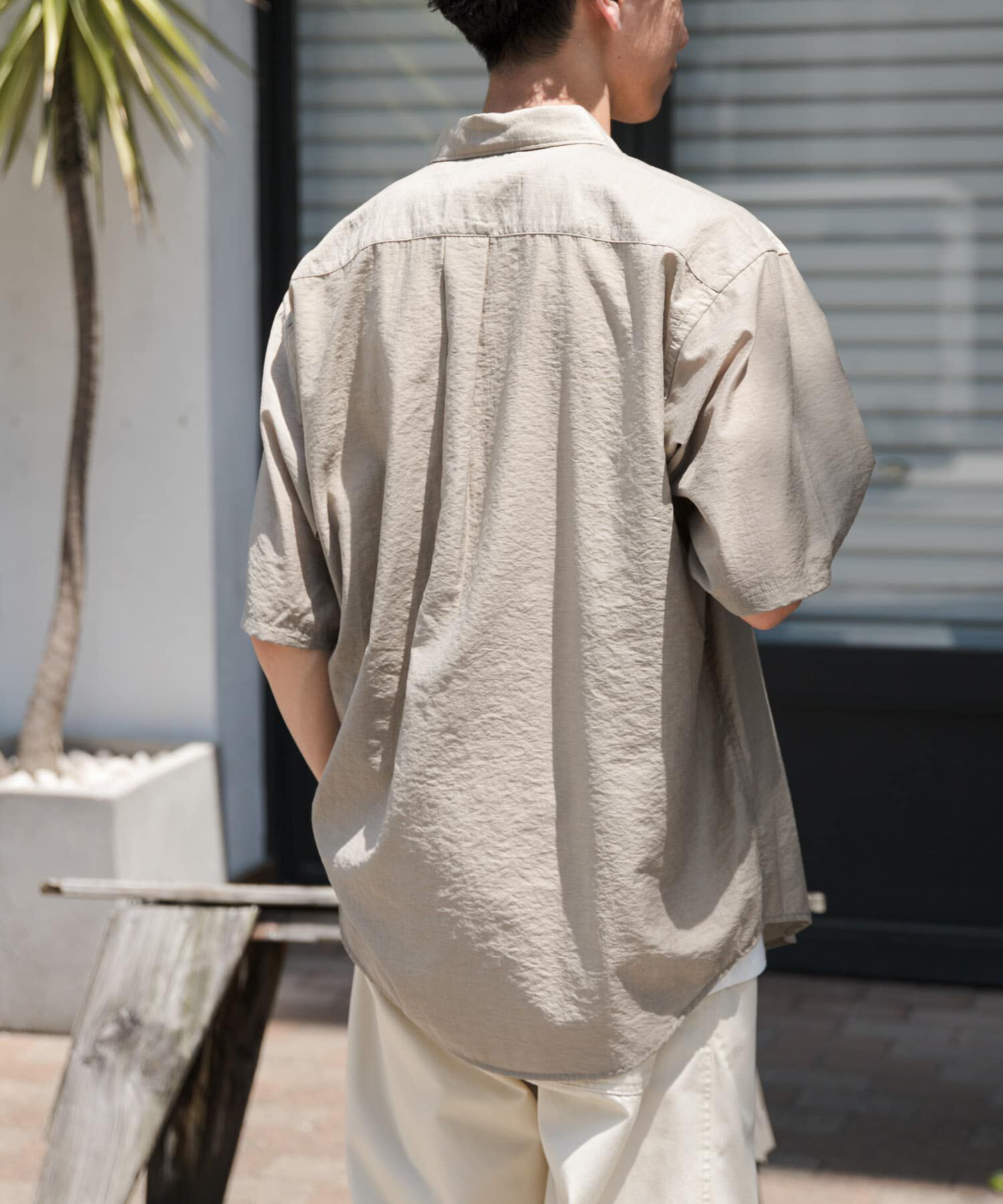 URBAN RESEARCH DOORS「FORK&SPOON　Nylon Wool シャツ」|シャツ・ブラウス|