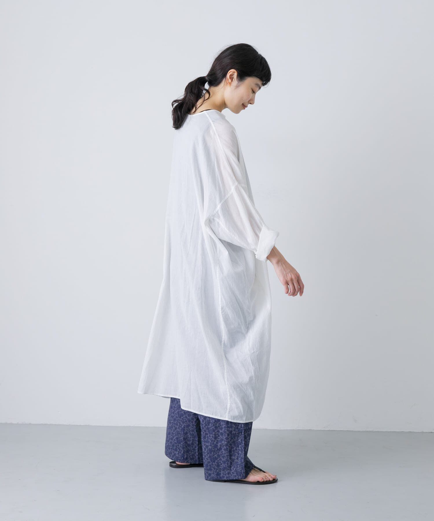 かぐれ「ボイルチュニックプルオーバー」|チュニック|