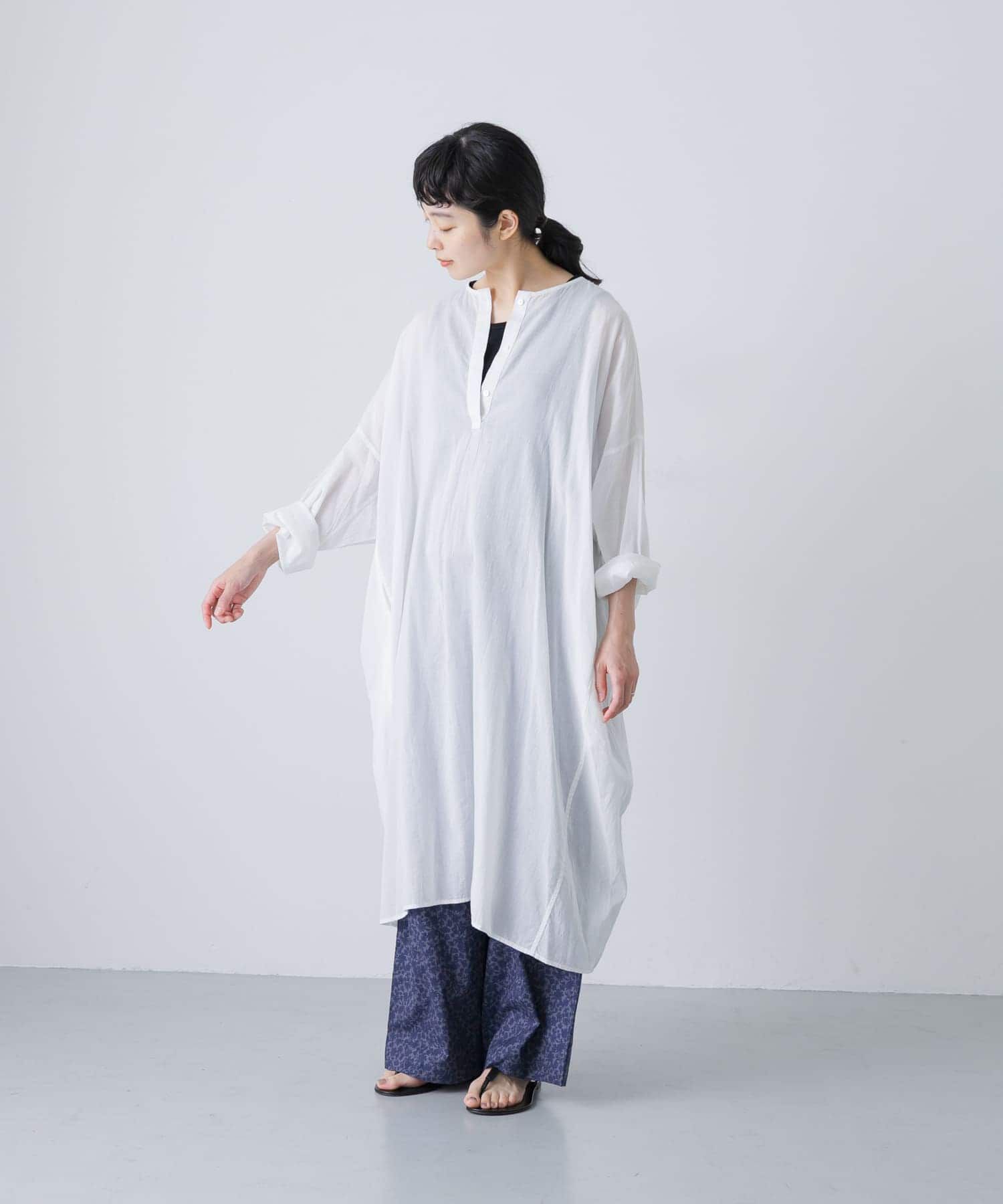 かぐれ「ボイルチュニックプルオーバー」|チュニック|