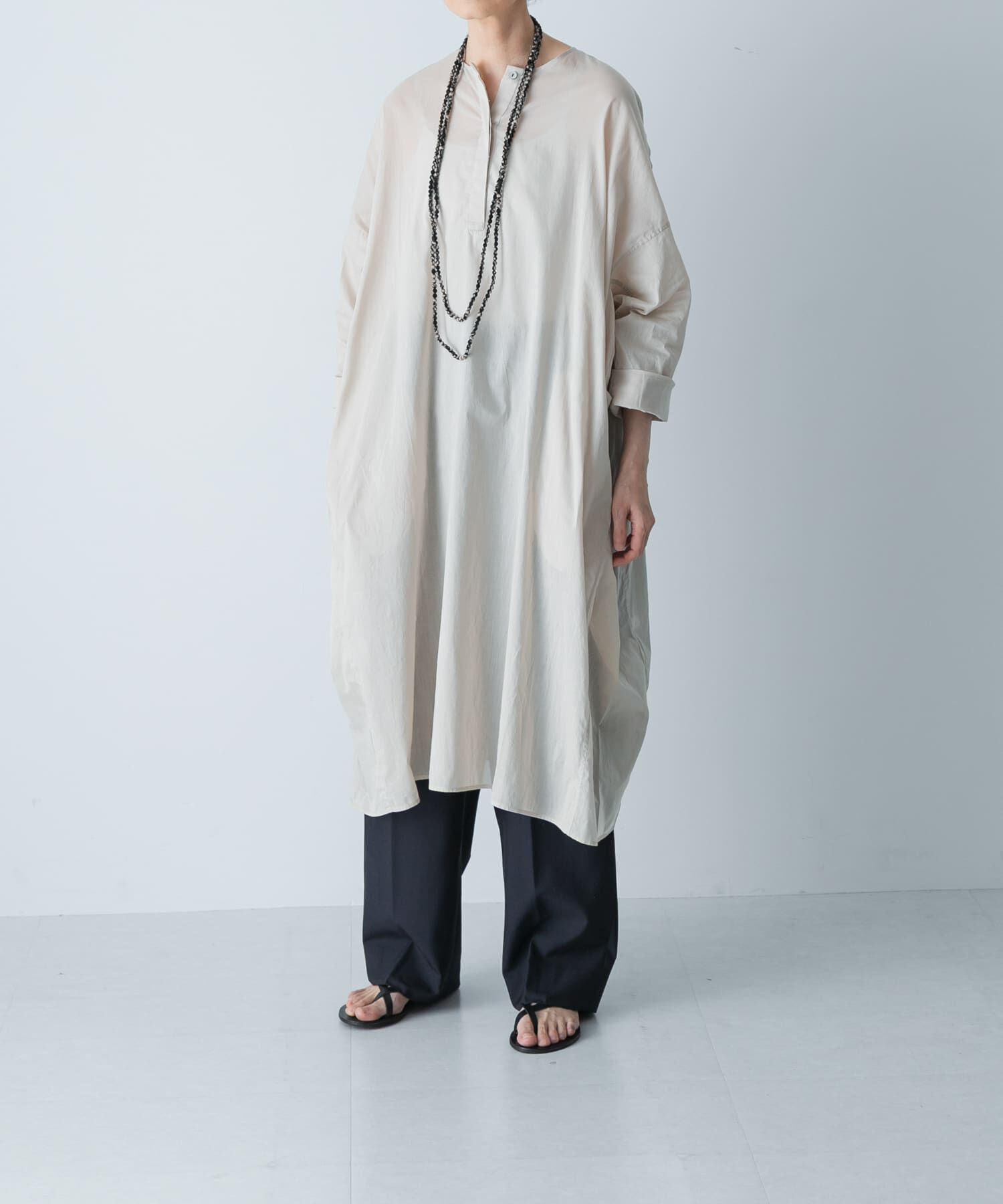 かぐれ「ボイルチュニックプルオーバー」|チュニック|