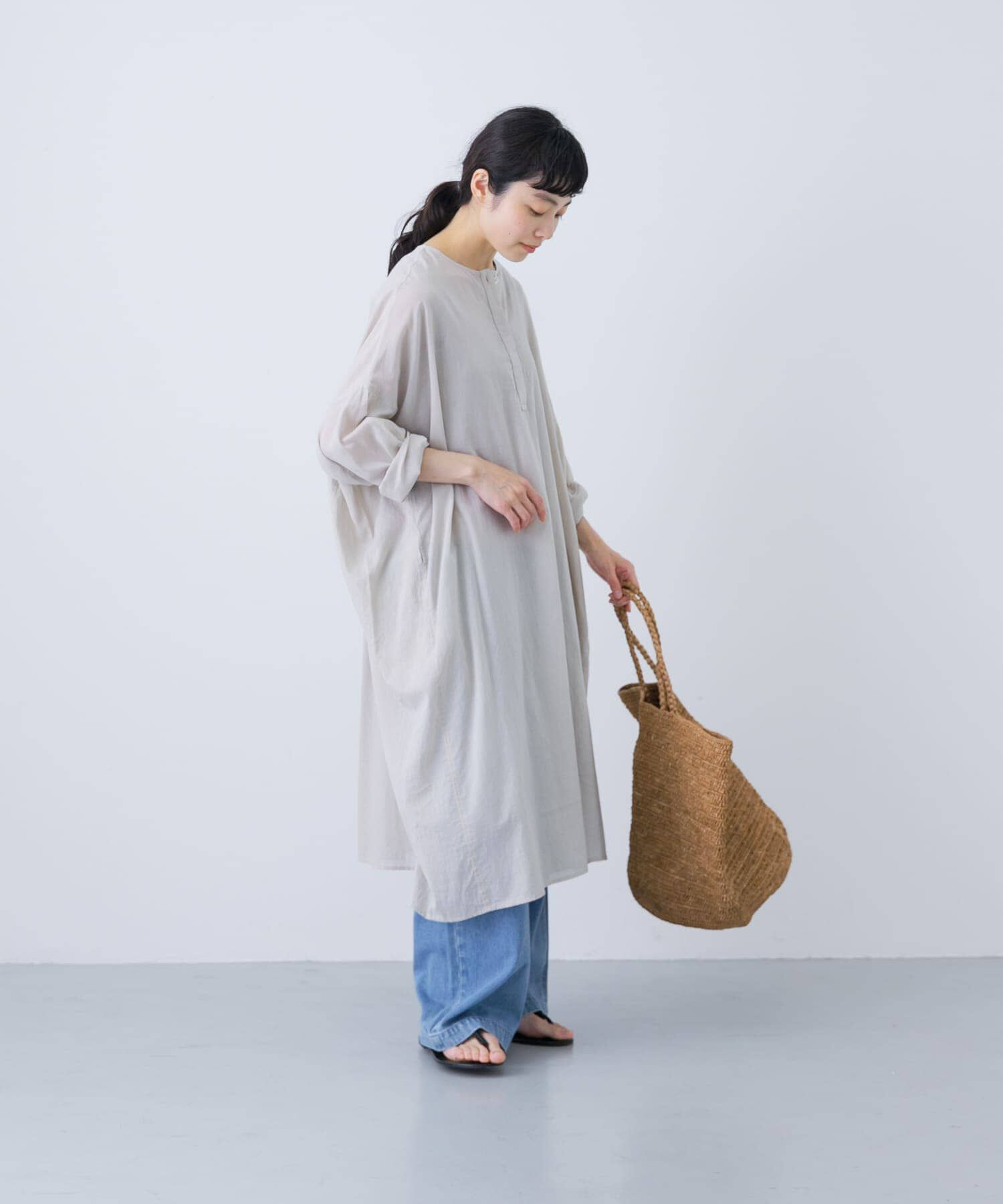 かぐれ「ボイルチュニックプルオーバー」|チュニック|