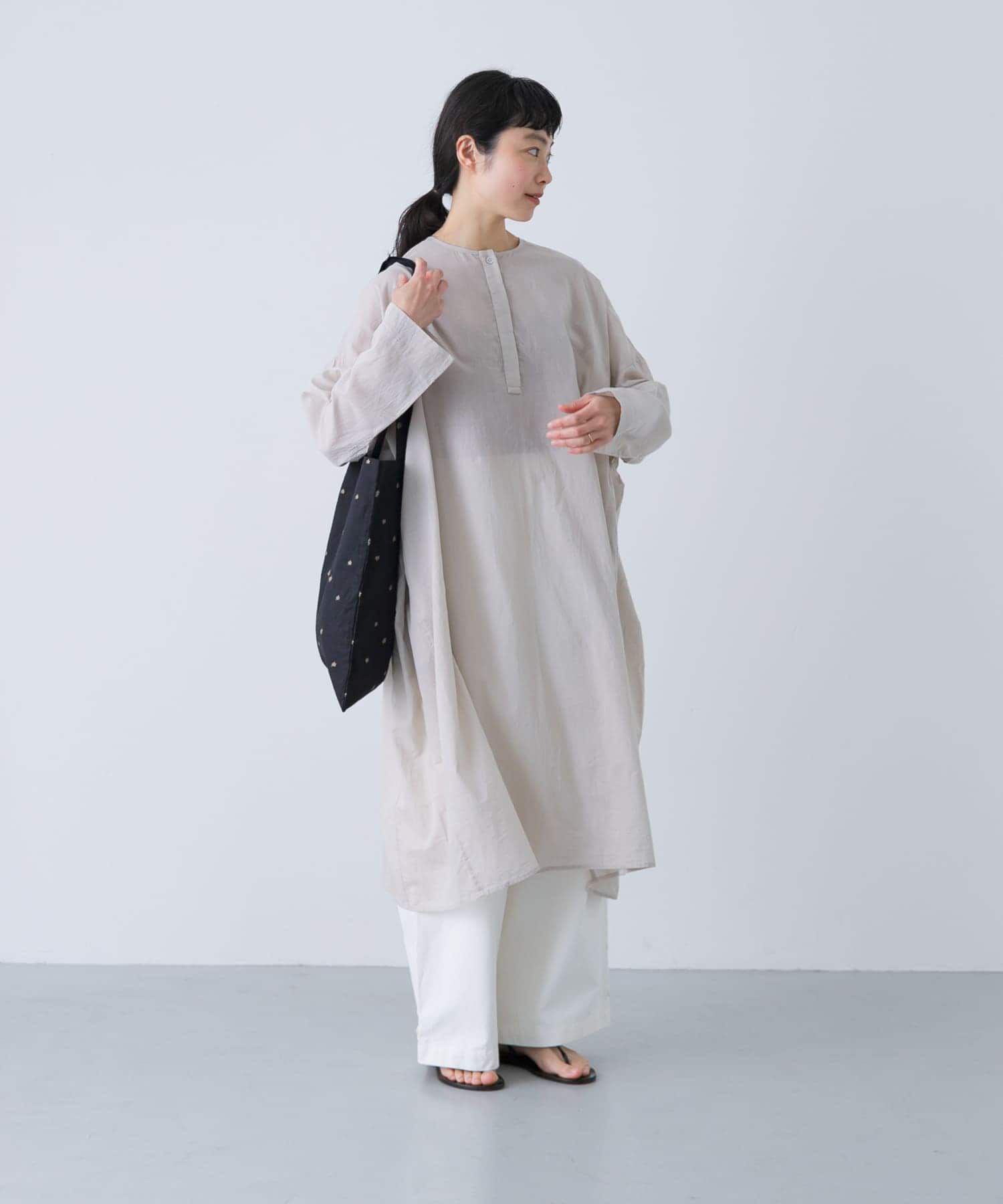 かぐれ「ボイルチュニックプルオーバー」|チュニック|