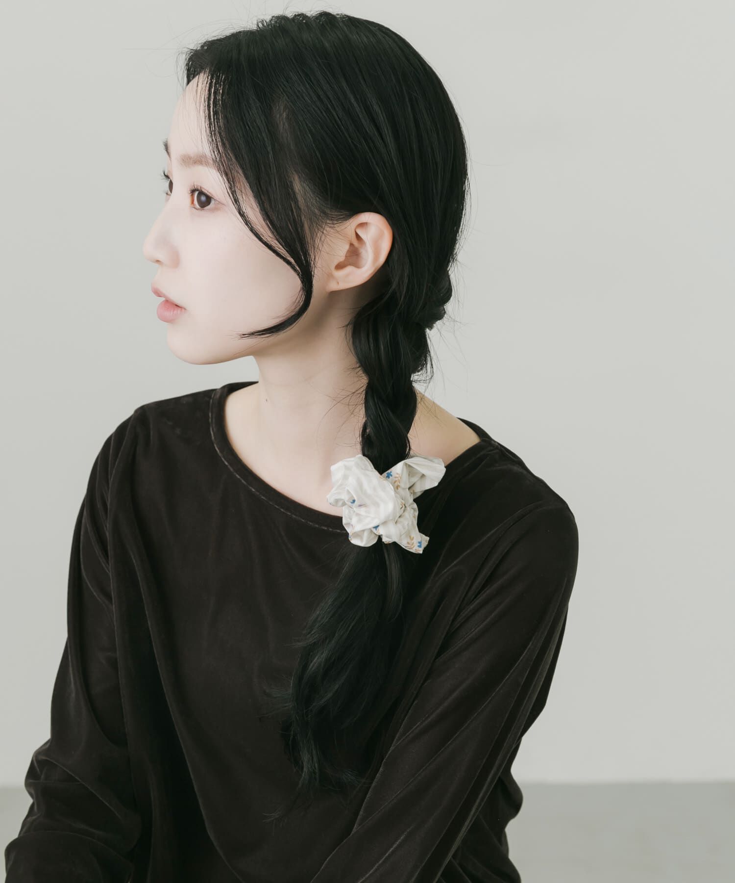 SMELLY「アソートプリントシュシュ」|ヘアゴム・シュシュ|