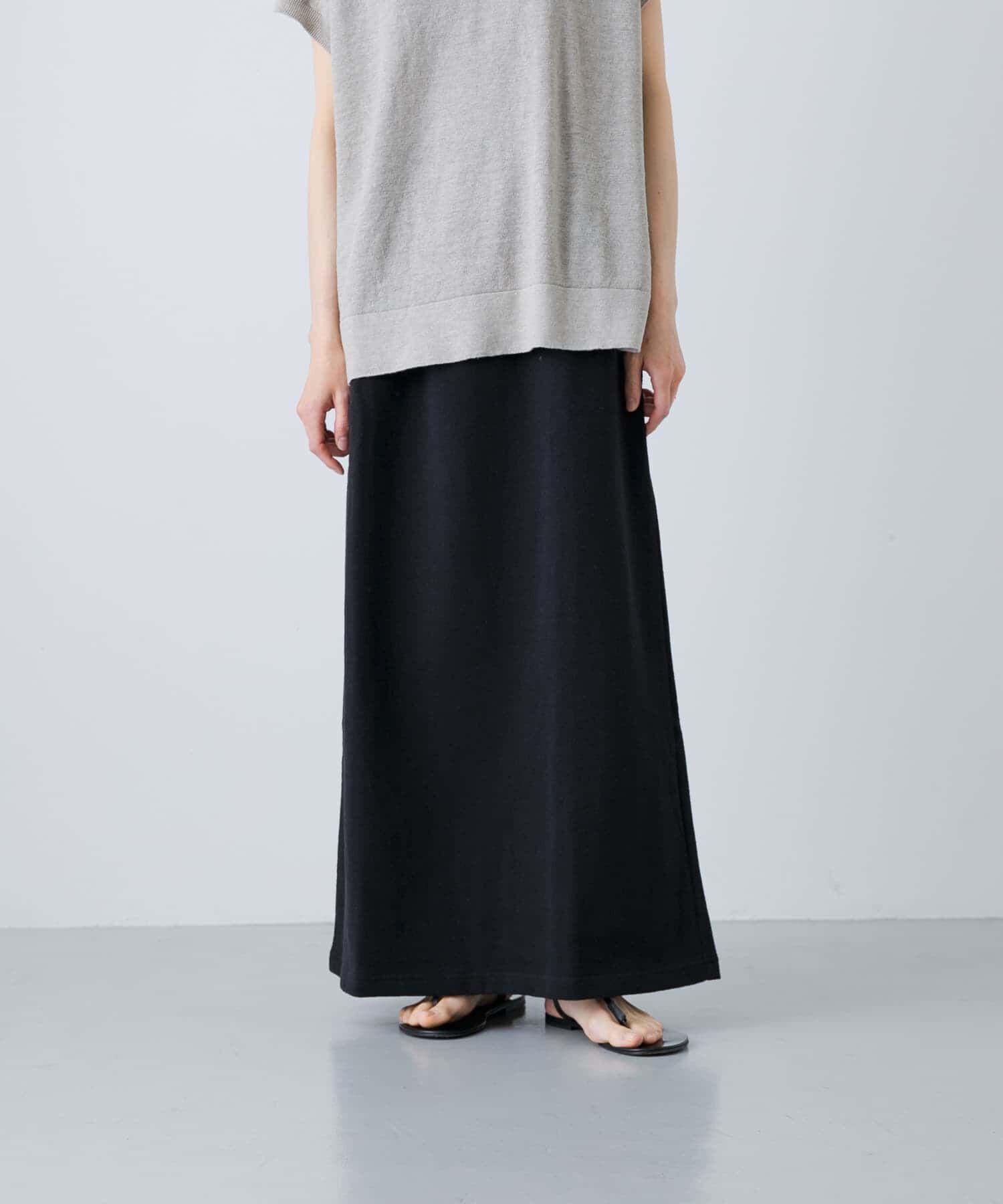 かぐれ「ドライコットンストレートスカート」|スカート|