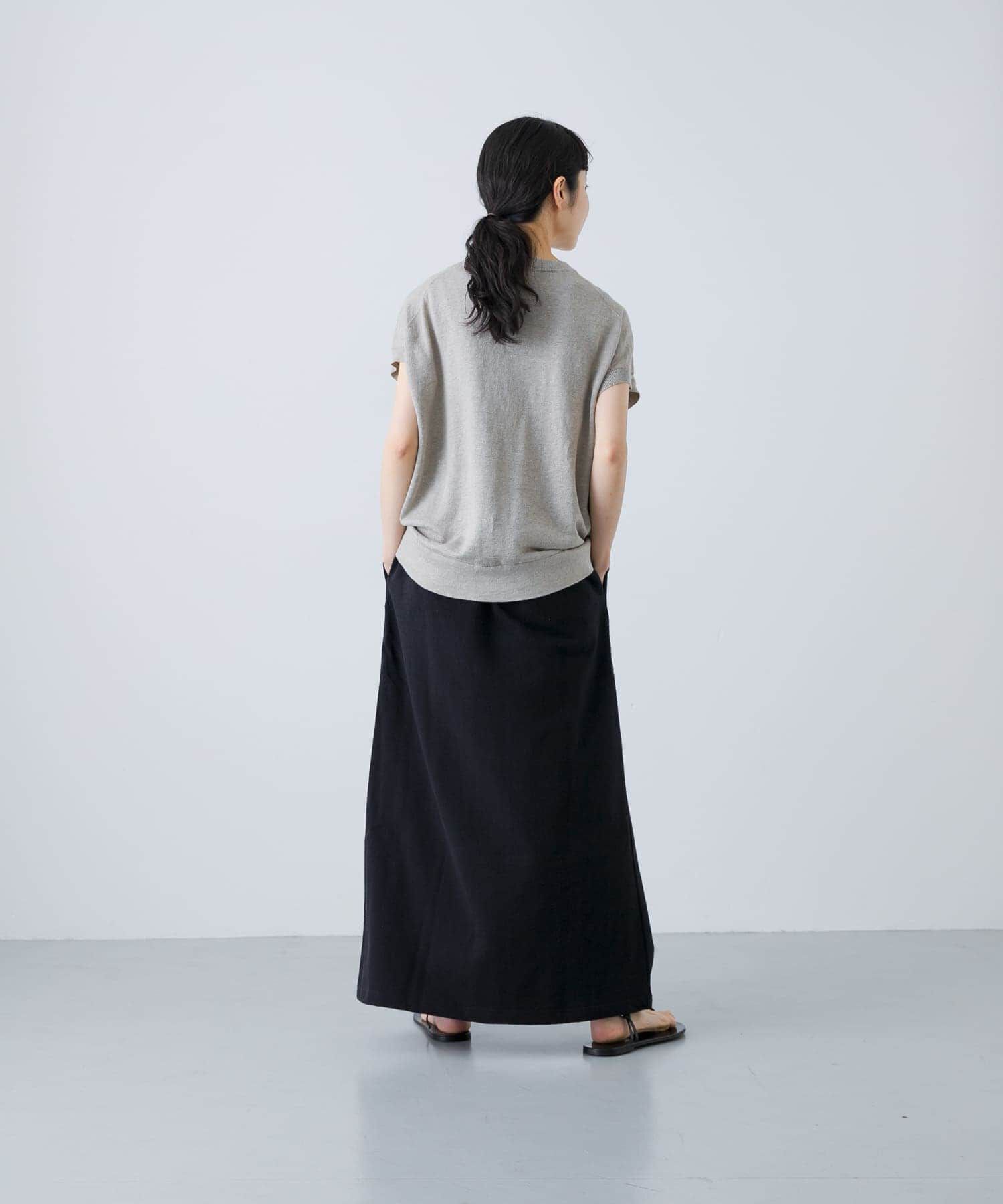 かぐれ「ドライコットンストレートスカート」|スカート|