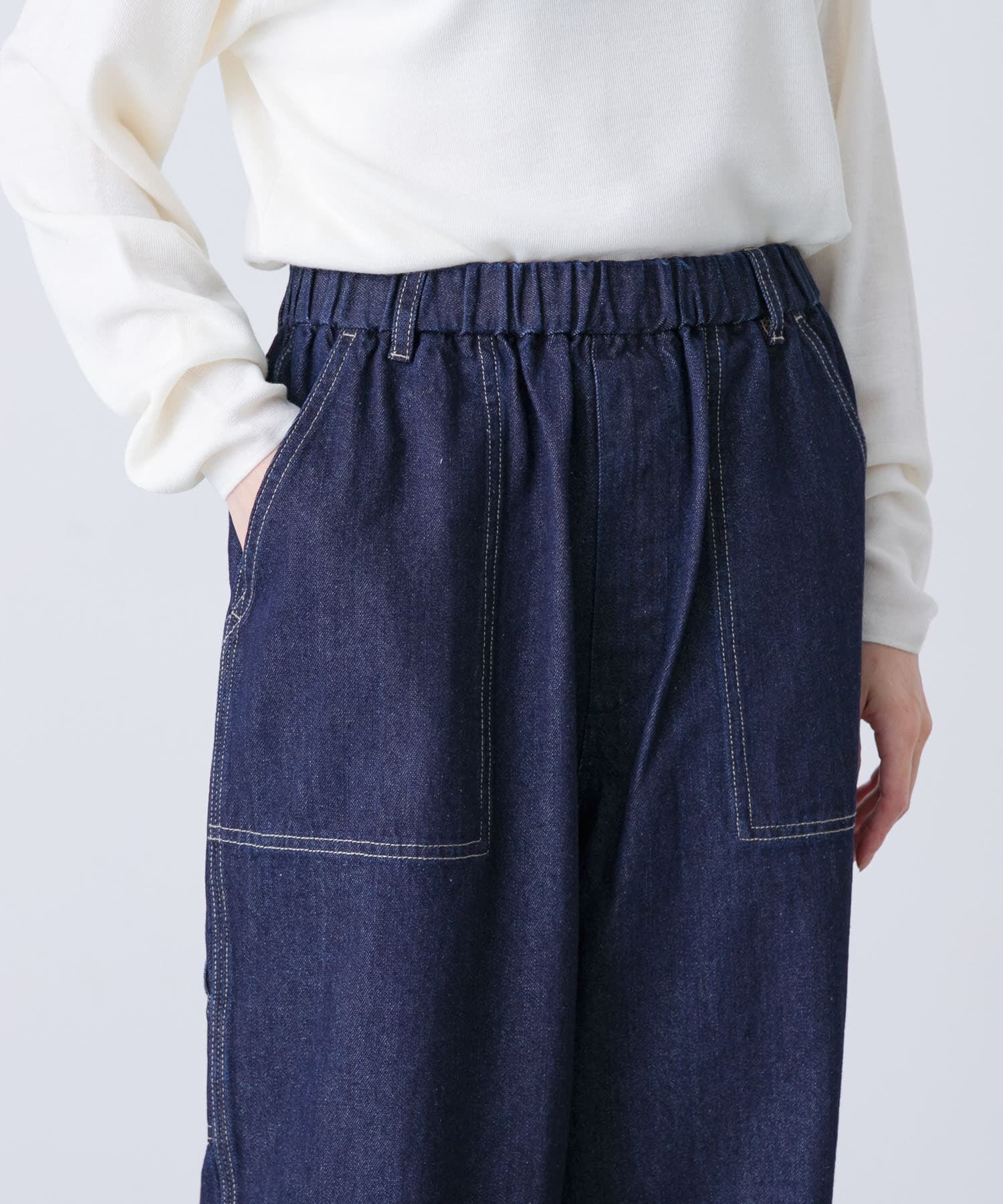 デニムイージーペインターパンツ（かぐれ）｜ルミネのファッション通販
