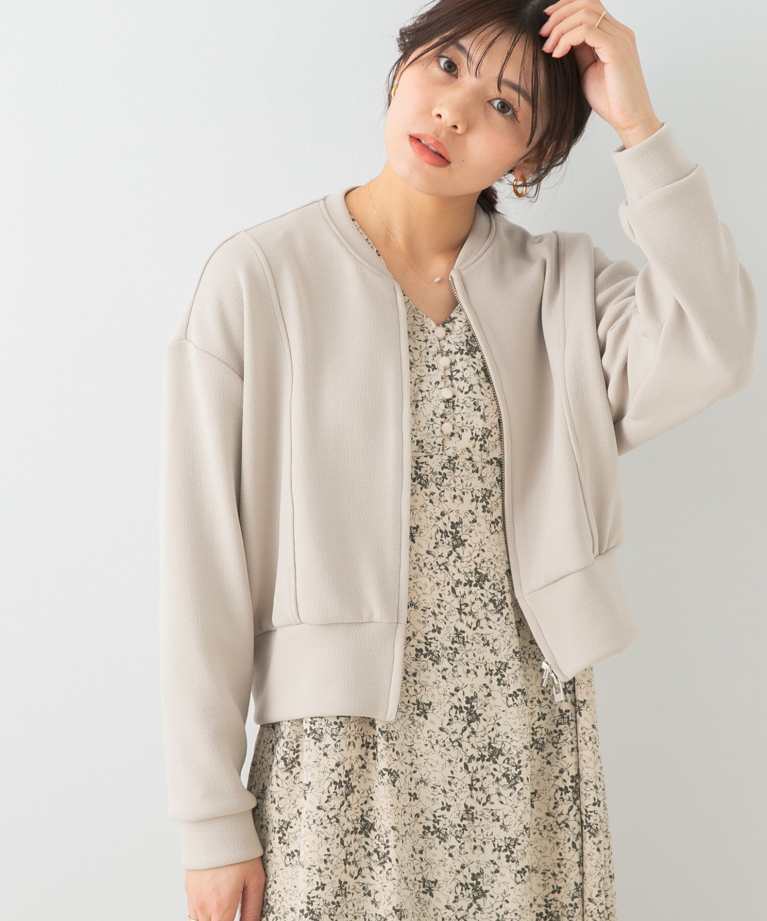 URBAN RESEARCH ROSSO「F by ROSSO　ダブルフェイスカットブルゾン」|Tシャツ・カットソー|