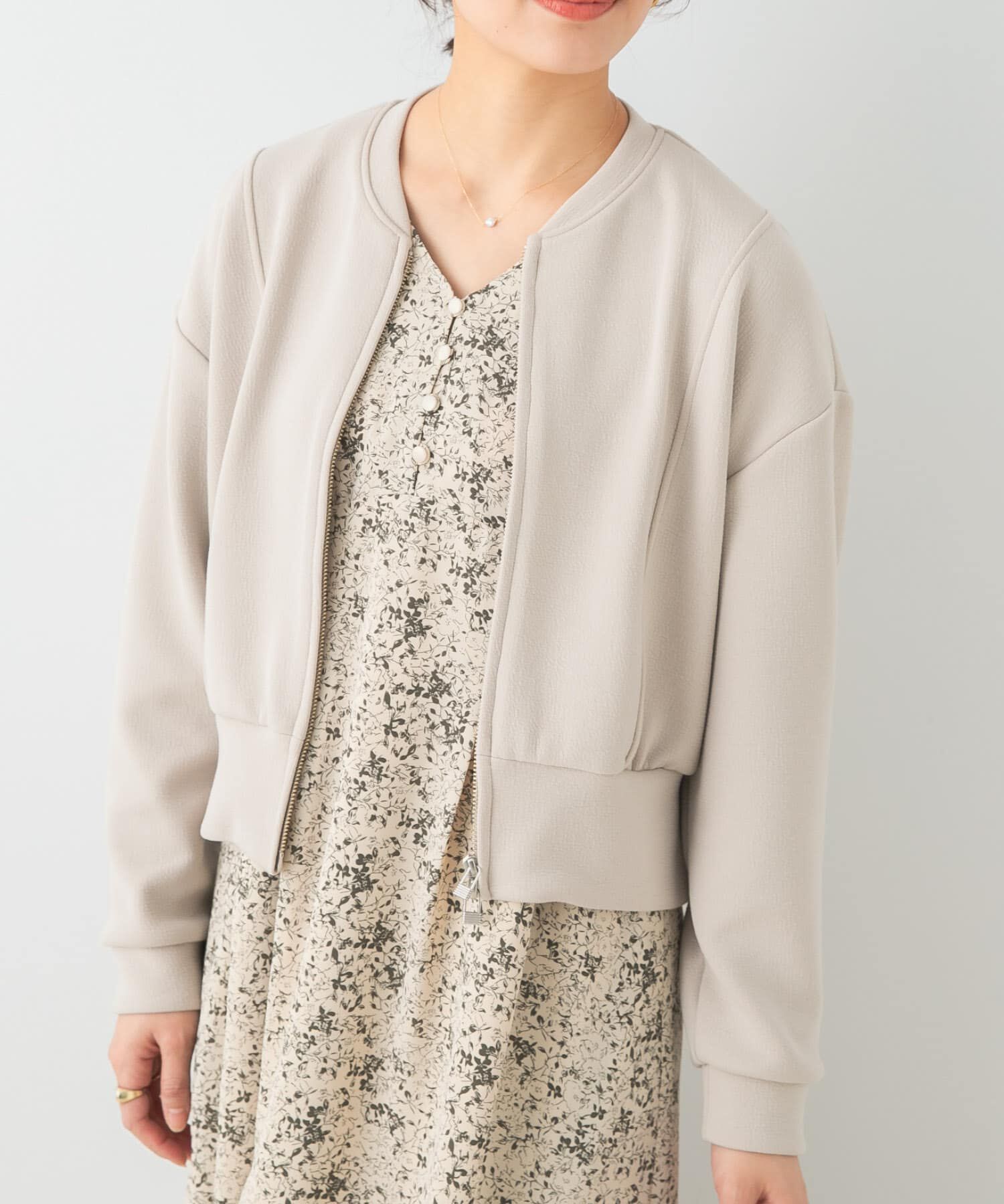 URBAN RESEARCH ROSSO「F by ROSSO　ダブルフェイスカットブルゾン」|Tシャツ・カットソー|