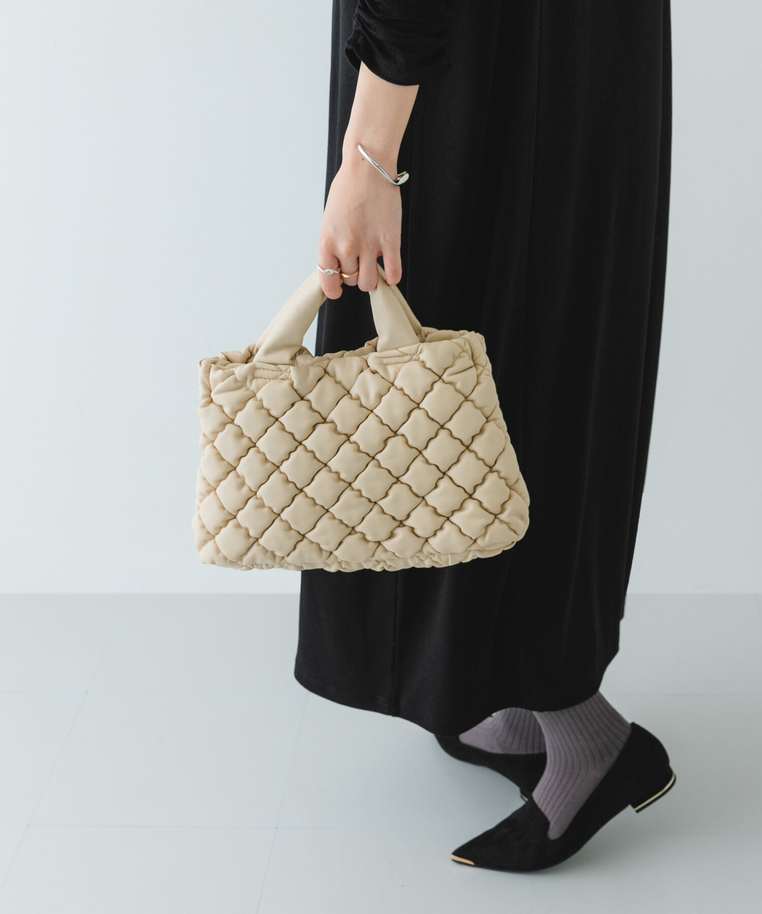 RODE SKO「テープショルダーキルティングミニバッグ」|ハンドバッグ|