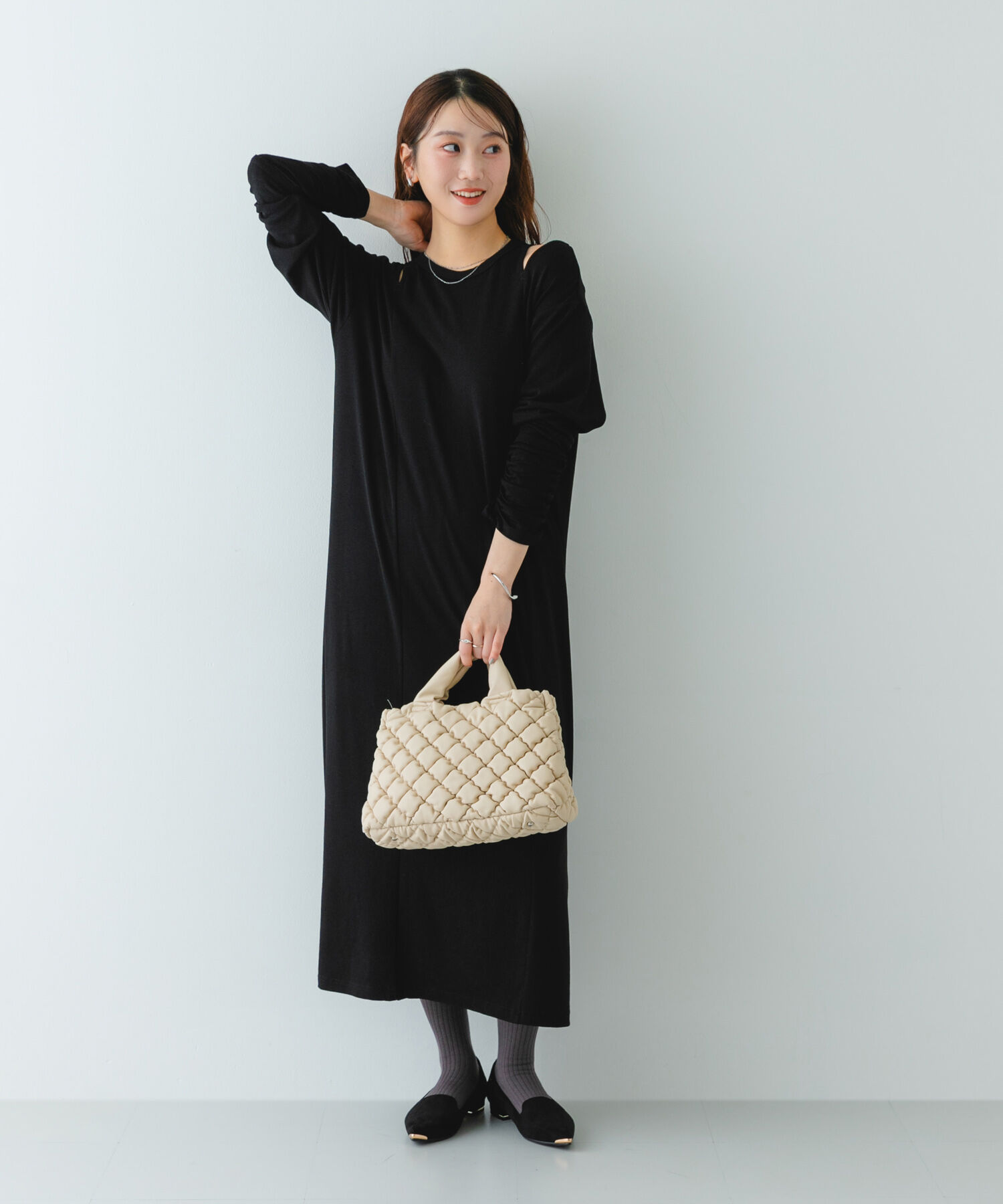 RODE SKO「テープショルダーキルティングミニバッグ」|ハンドバッグ|