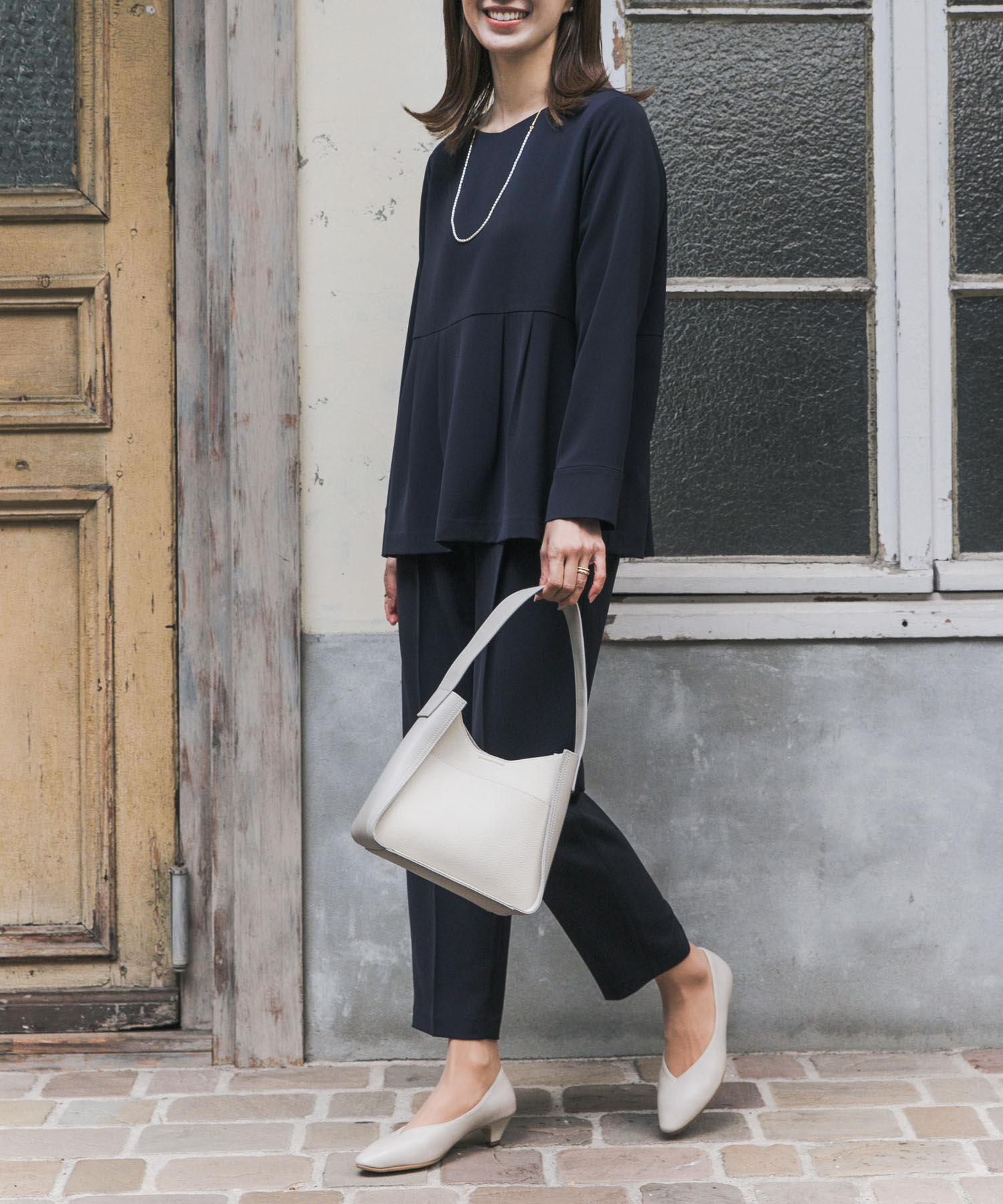 URBAN RESEARCH DOORS「ペプラムトップスセットアップ」|その他|