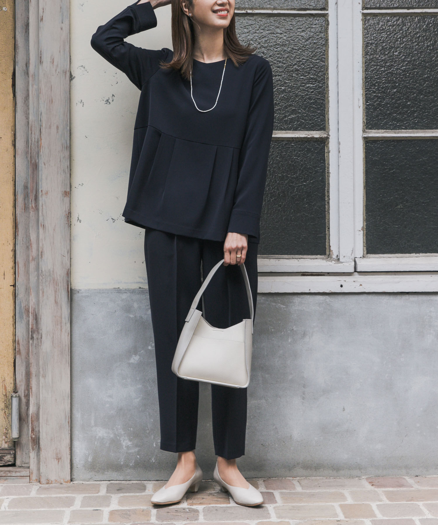 URBAN RESEARCH DOORS「ペプラムトップスセットアップ」|その他|