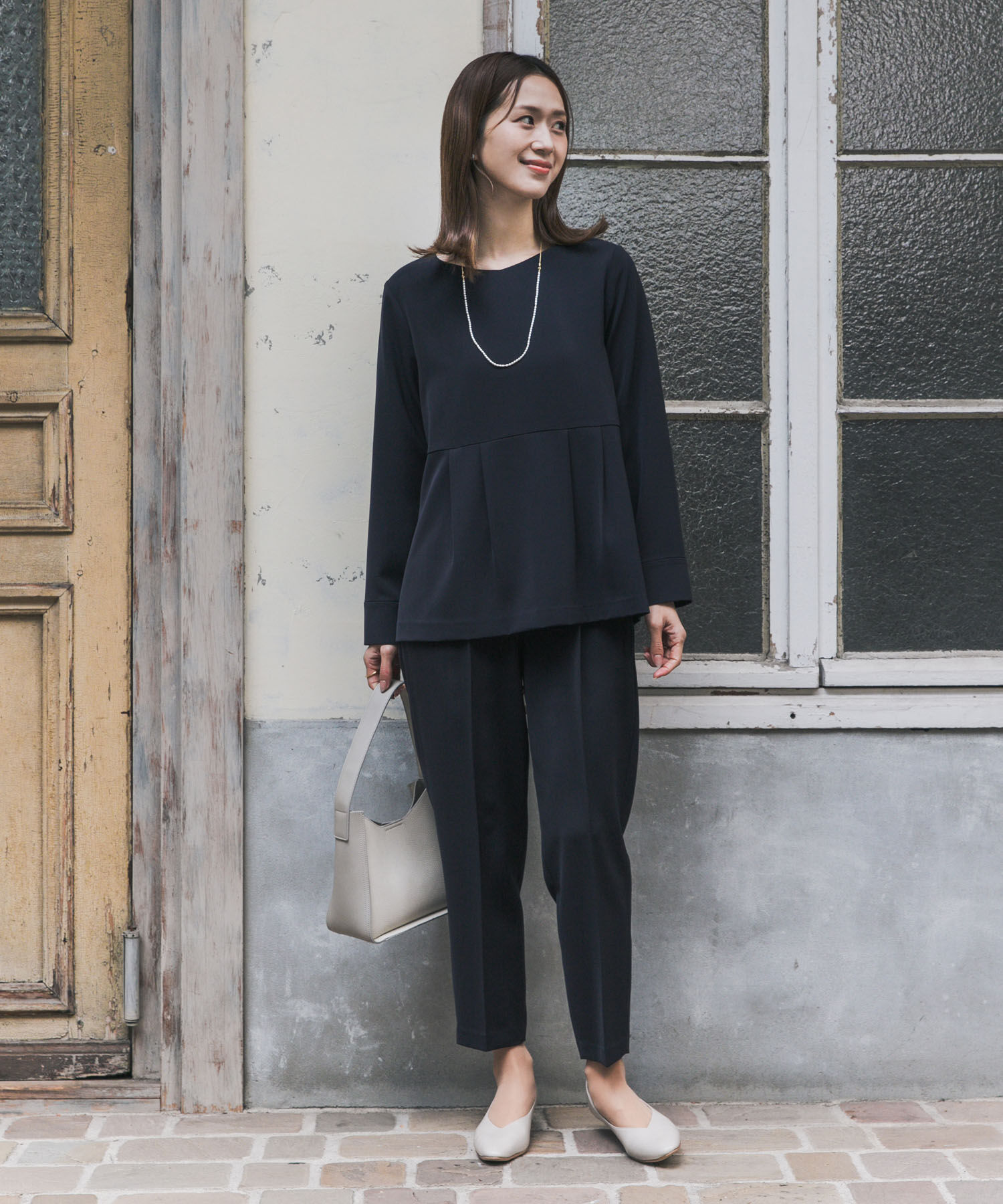 URBAN RESEARCH DOORS「ペプラムトップスセットアップ」|その他|