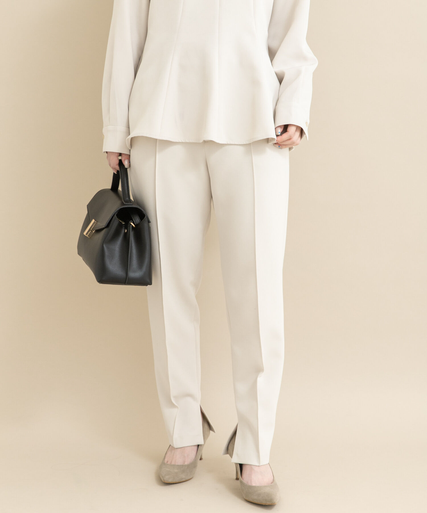 URBAN RESEARCH ROSSO「『WEB/一部店舗限定』『SHORT/TALLｻｲｽﾞあり』ﾍﾟﾌﾟﾗﾑﾌﾞﾗｳｽ+ﾃ 」|ワンピース|