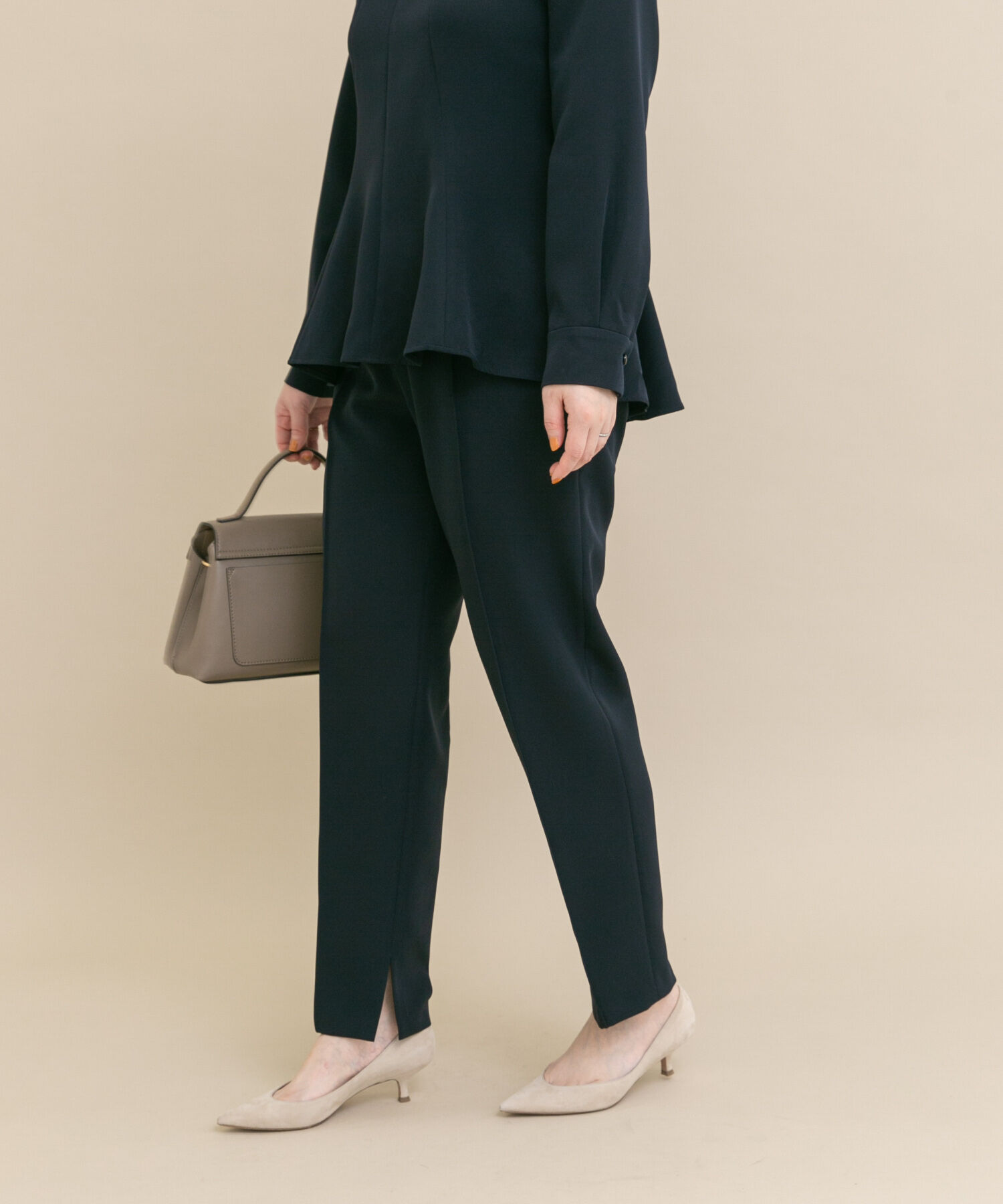 URBAN RESEARCH ROSSO「『WEB/一部店舗限定』『SHORT/TALLｻｲｽﾞあり』ﾍﾟﾌﾟﾗﾑﾌﾞﾗｳｽ+ﾃ 」|ワンピース|