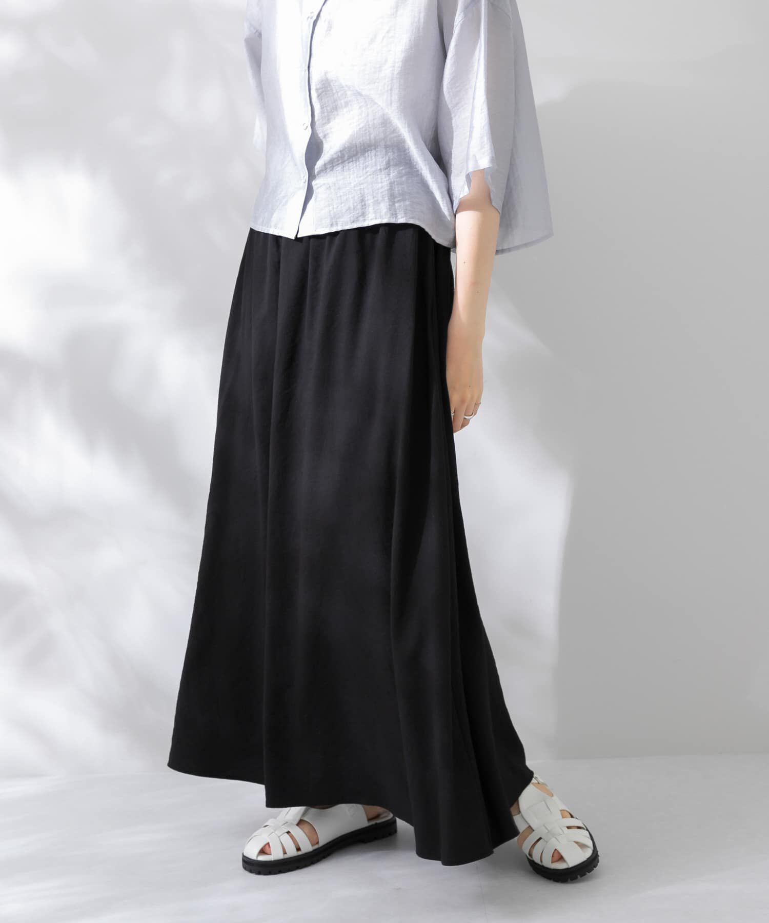  「フレアイージースカート」|スカート|