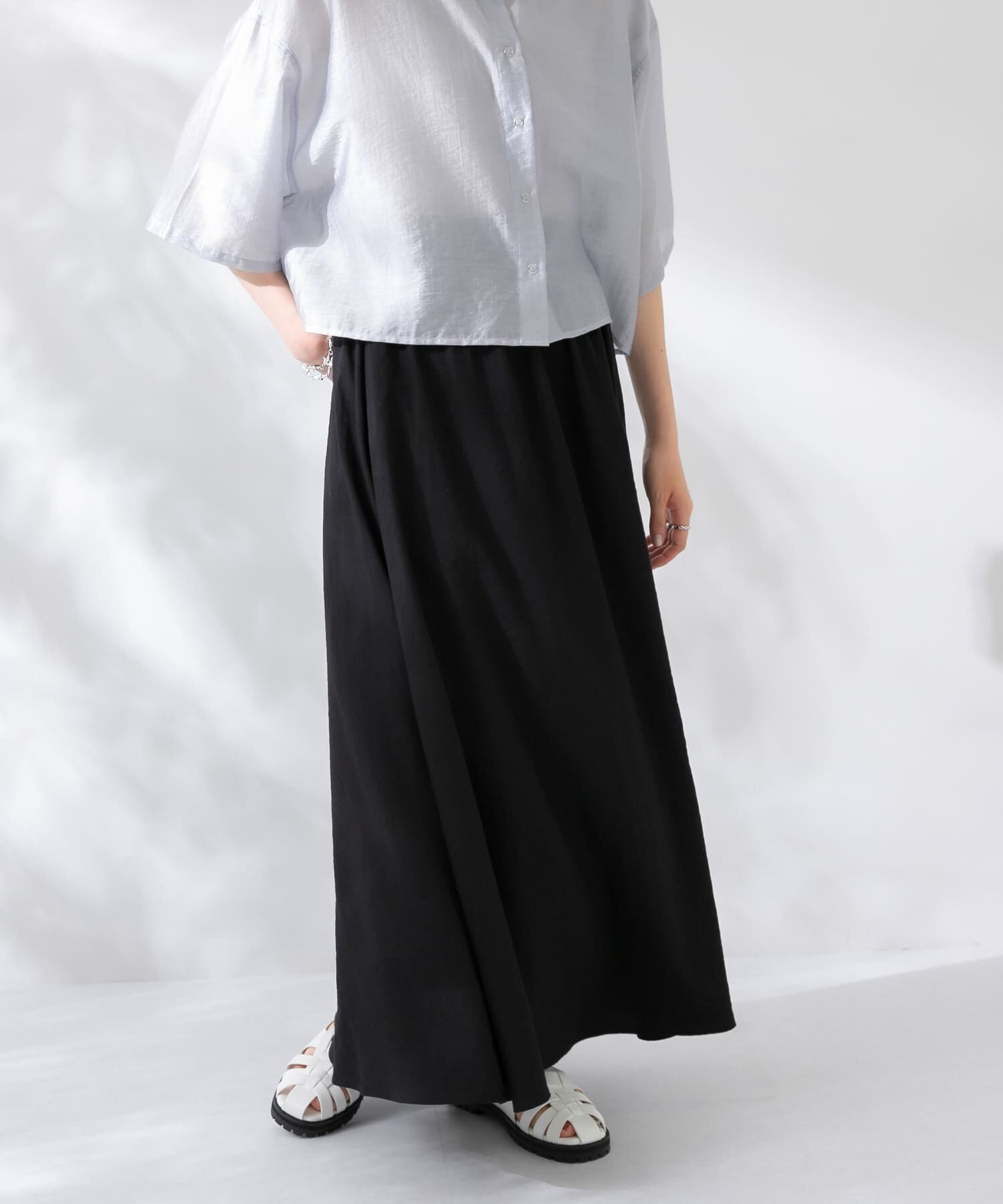  「フレアイージースカート」|スカート|