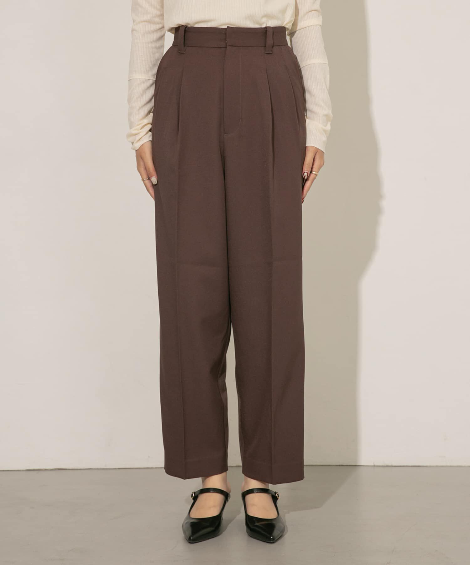  「センタープレスWIDEスラックス」|その他|