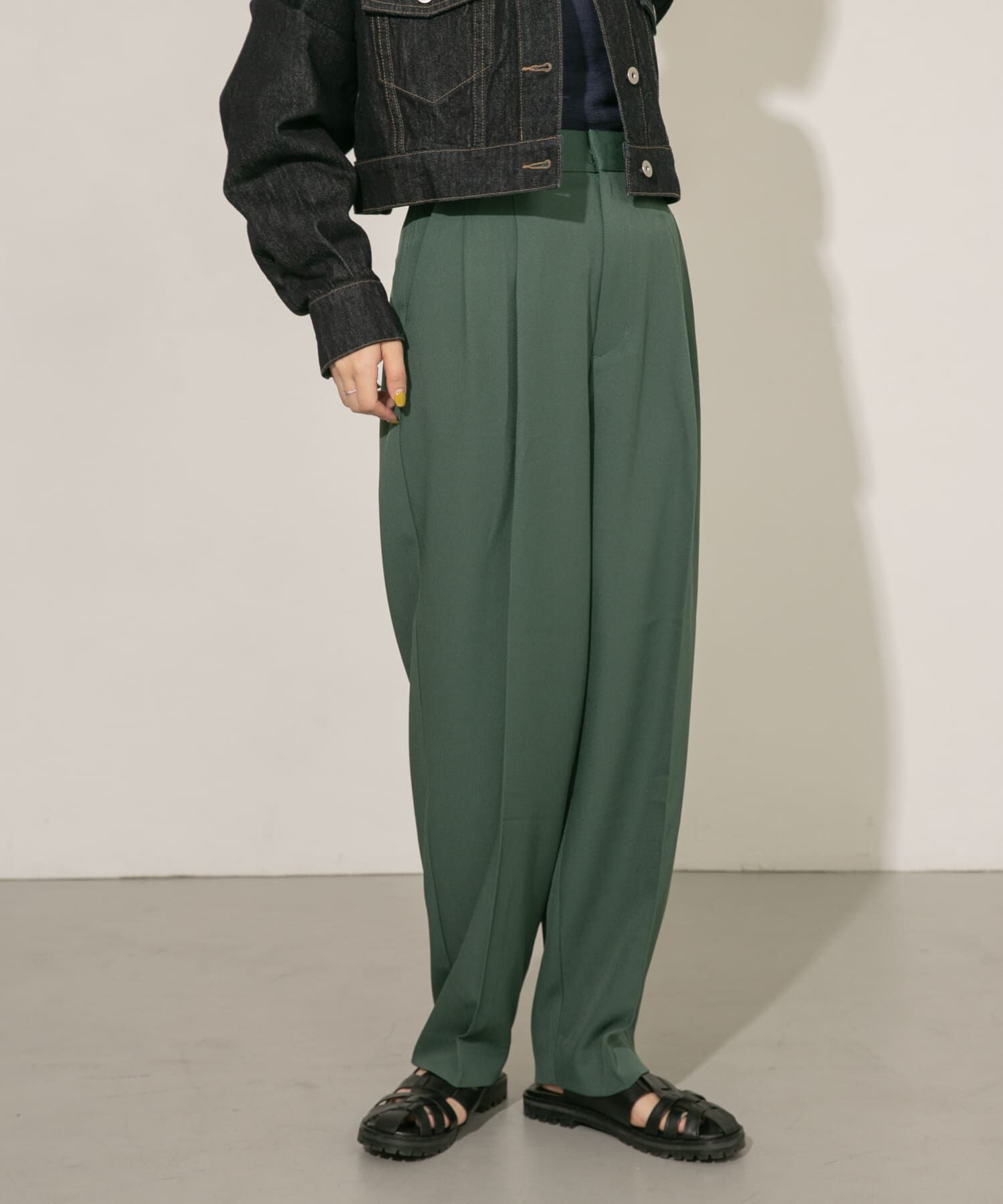  「センタープレスWIDEスラックス」|その他|