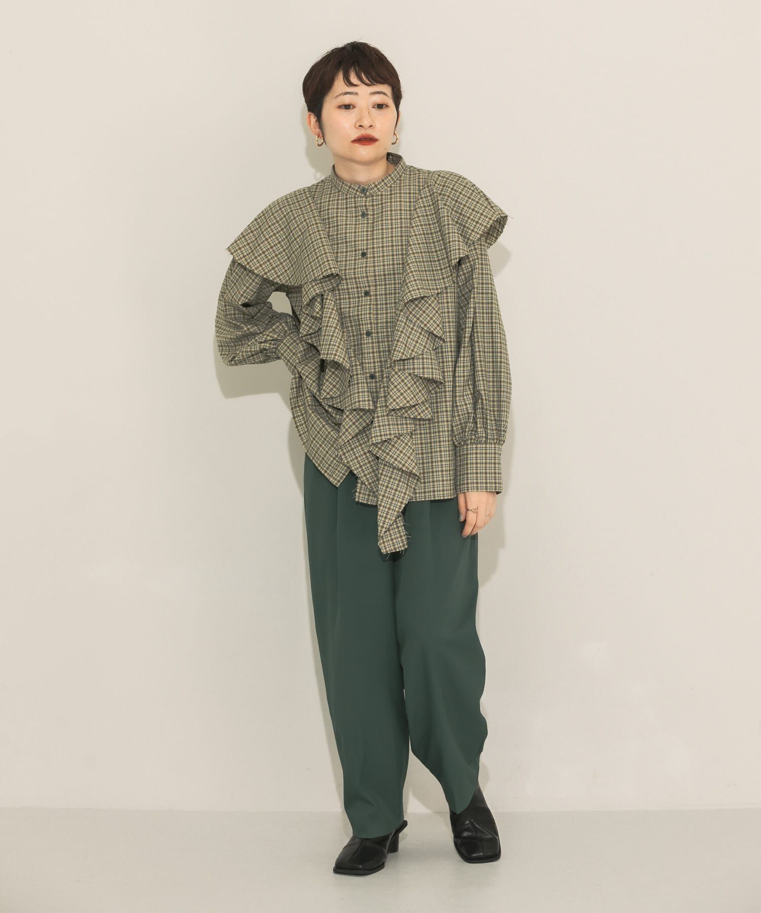  「センタープレスWIDEスラックス」|その他|