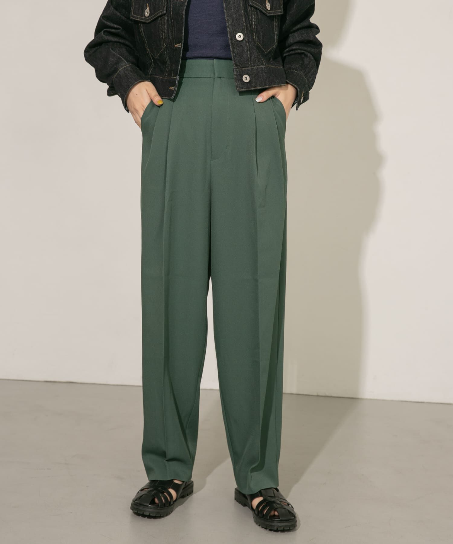  「センタープレスWIDEスラックス」|その他|