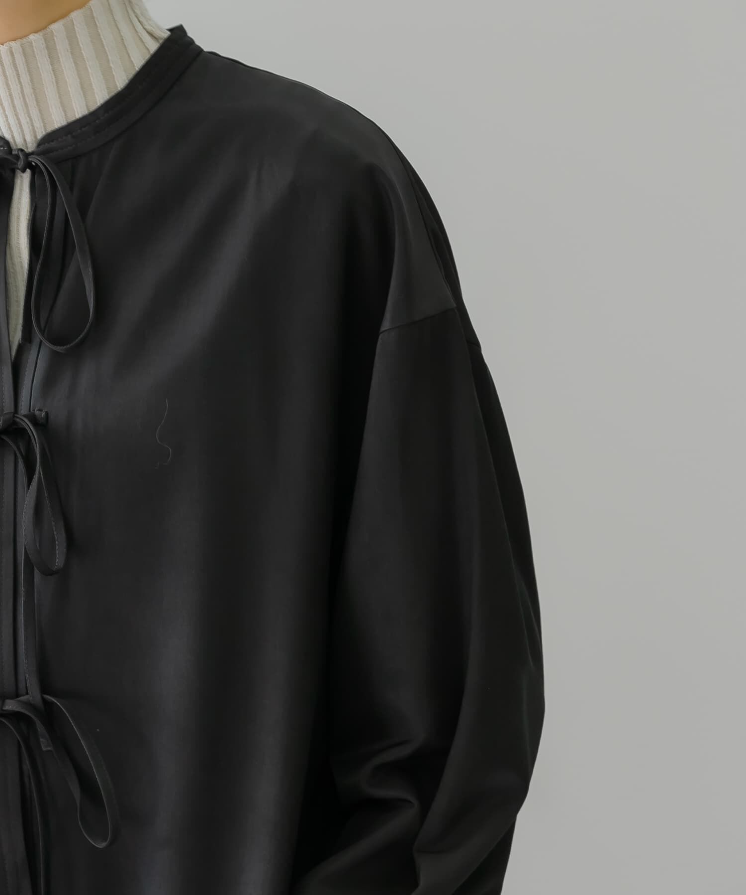  「フロントタイジャンプスーツ」|スカート|