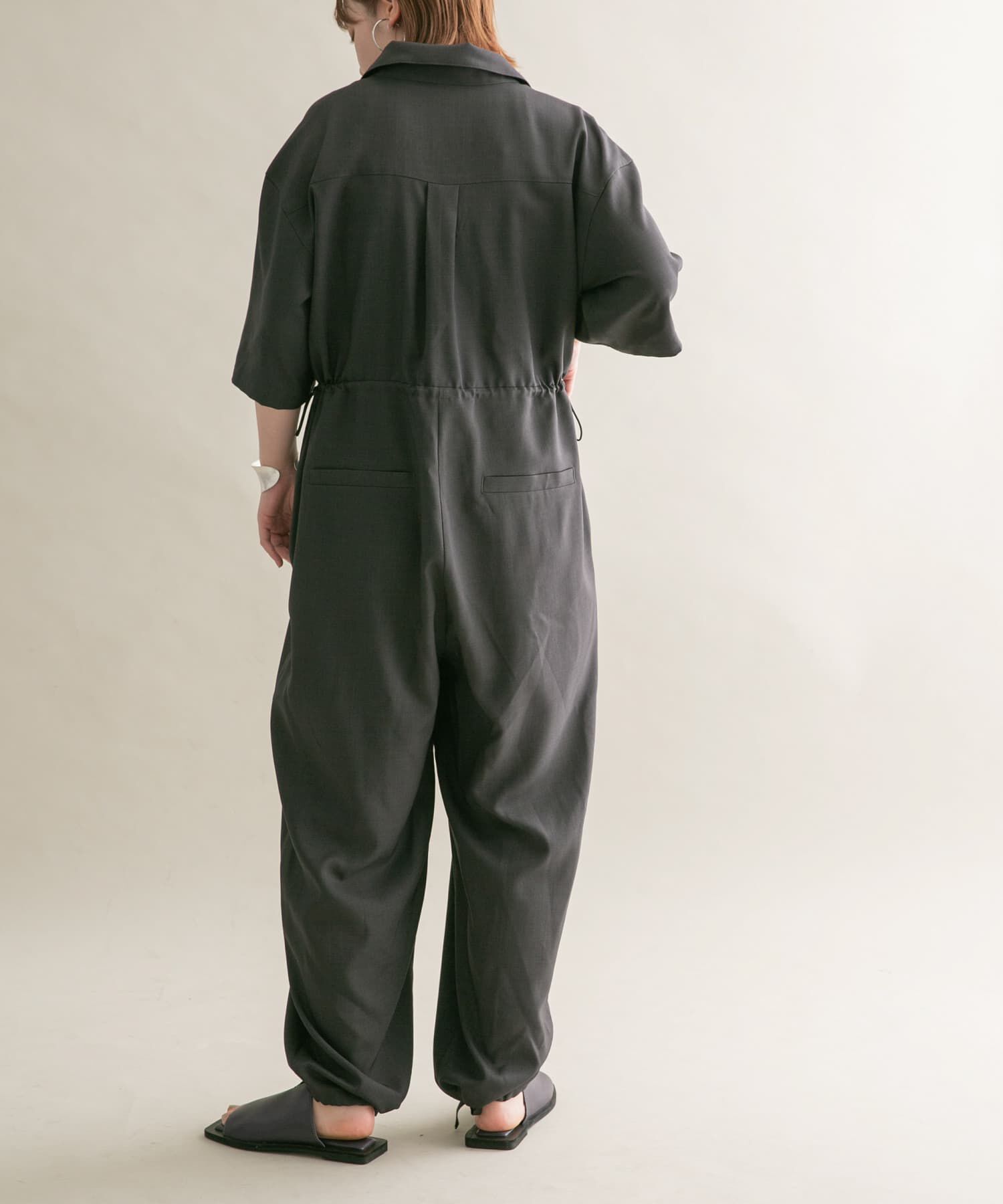  「コクーンWIDEジャンプスーツ」|スカート|