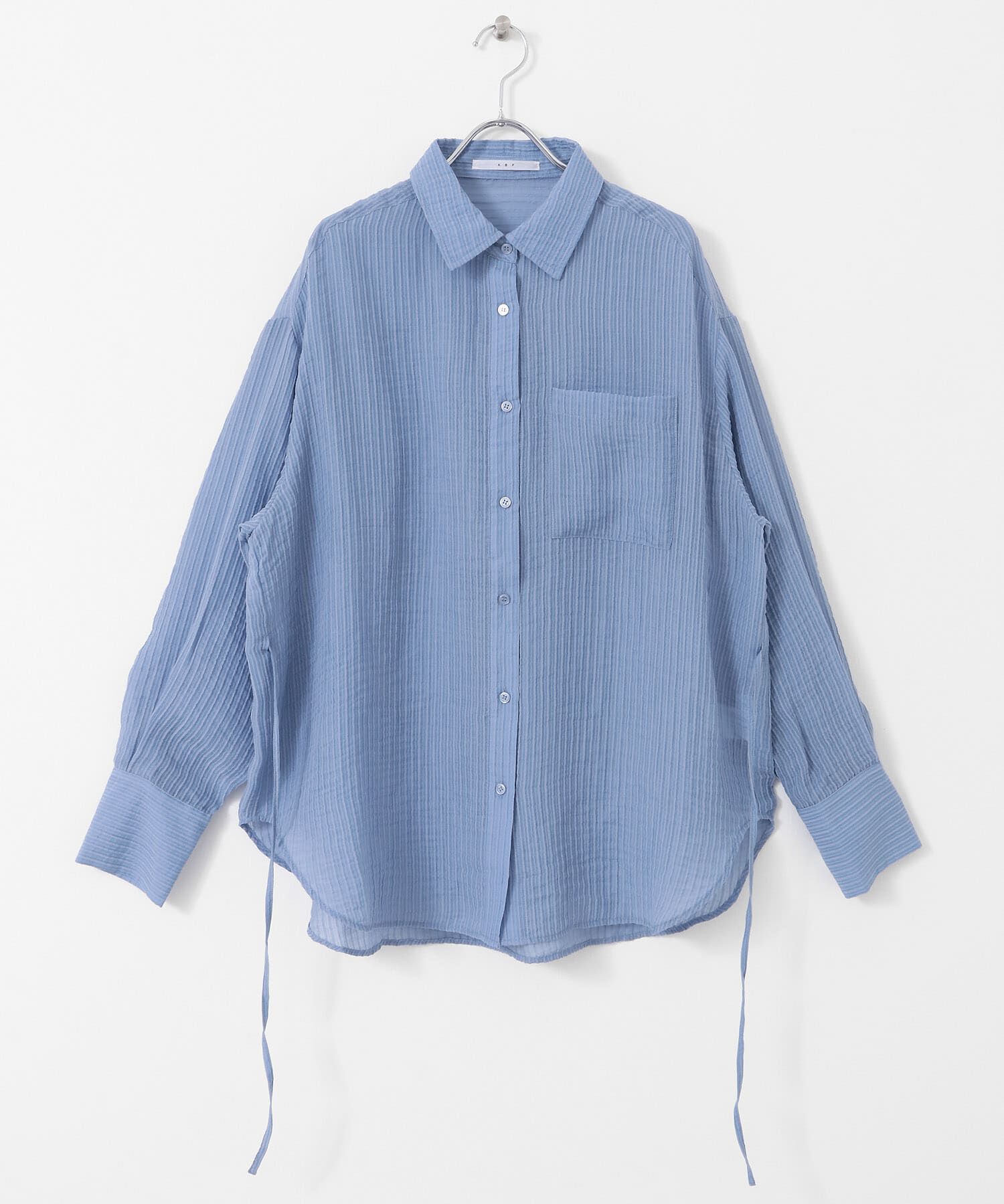  「2WAYシアーストライプシャツ」|シャツ・ブラウス|