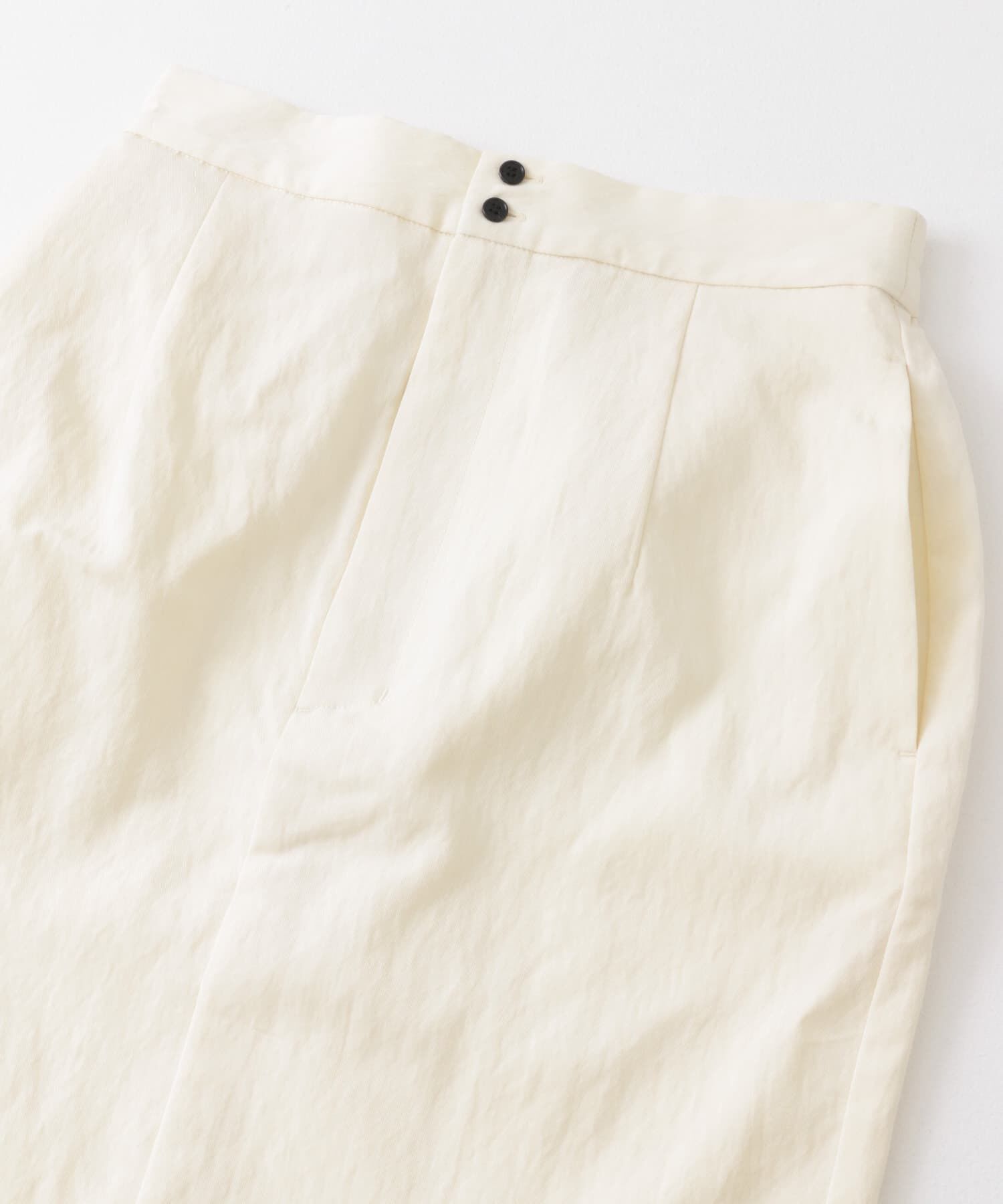  「ダブルボタンIラインスカート」|スカート|