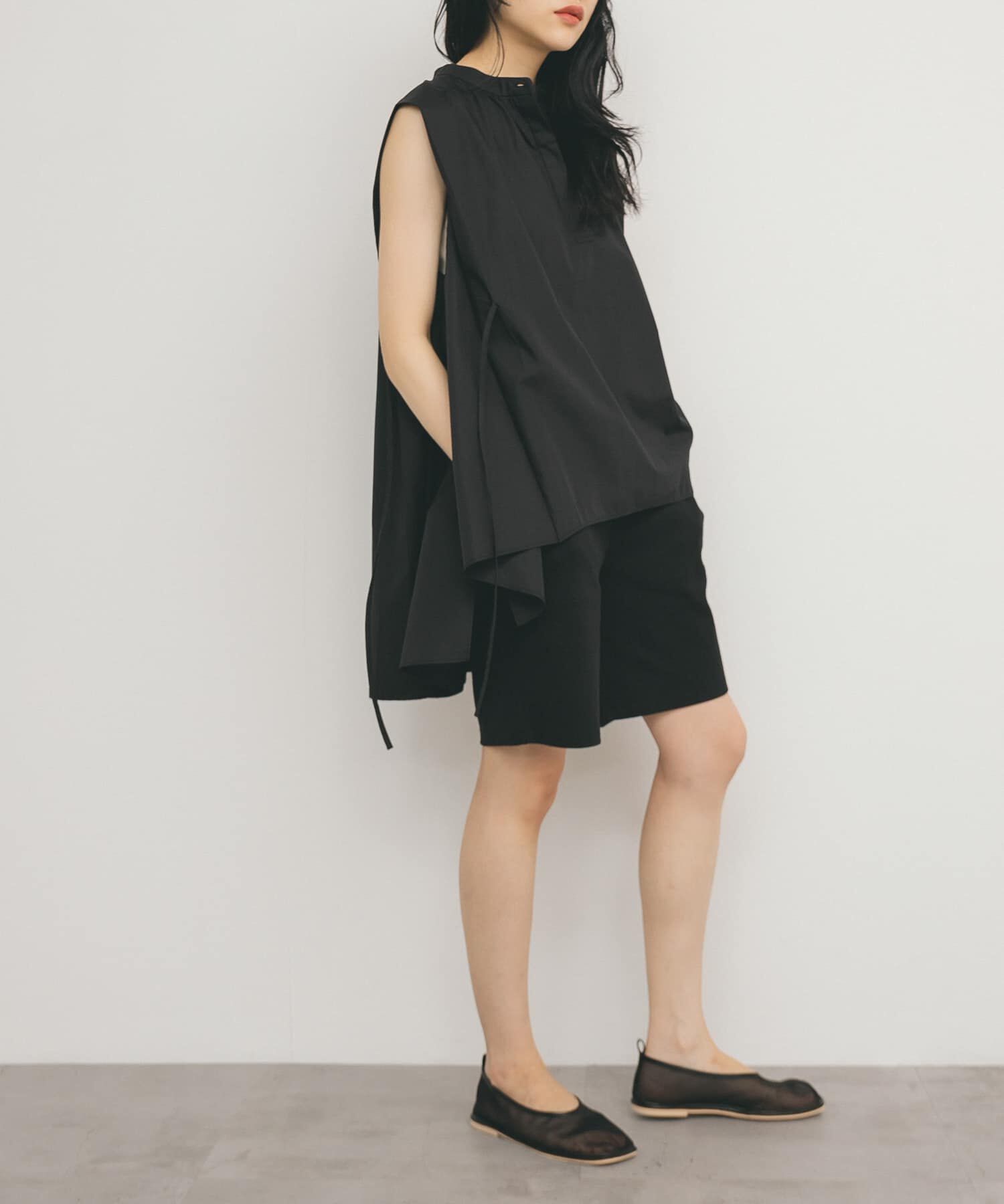  「BACKボリュームギャザーブラウス」|シャツ・ブラウス|