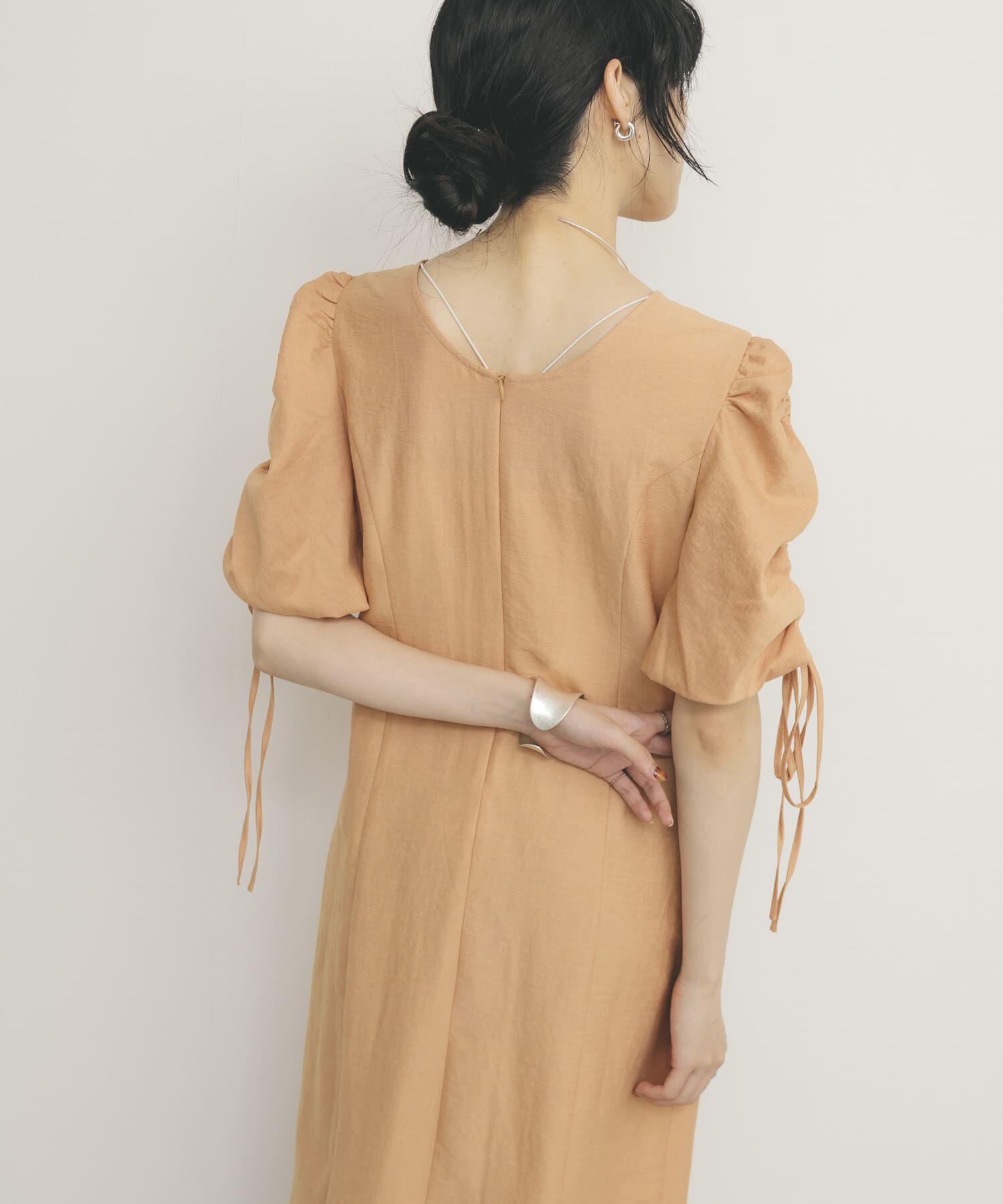  「『2サイズ展開』ドロストスリーブワンピース」|ワンピース|