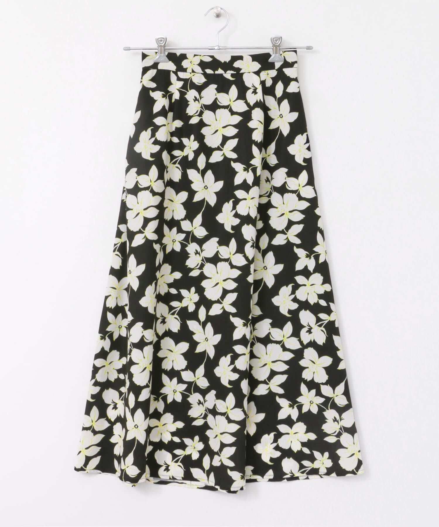  「KBF+　フラワープリントセミフレアスカート&there4;」|スカート|