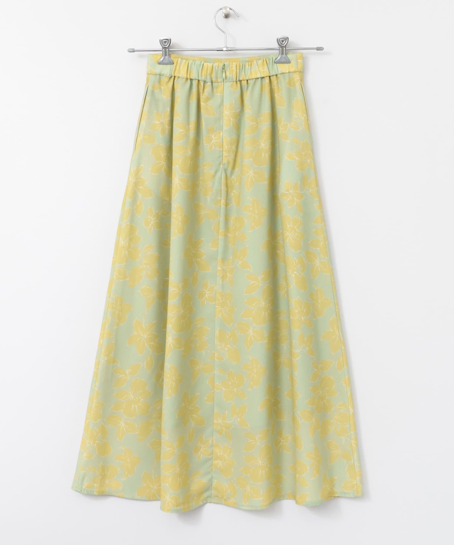  「KBF+　フラワープリントセミフレアスカート&there4;」|スカート|