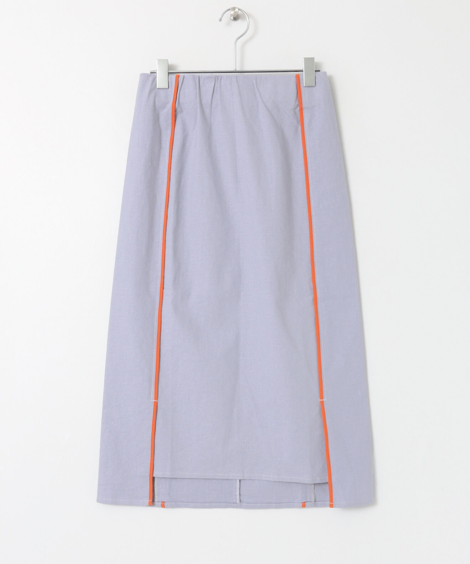  「カラーパイピングスカート」|スカート|