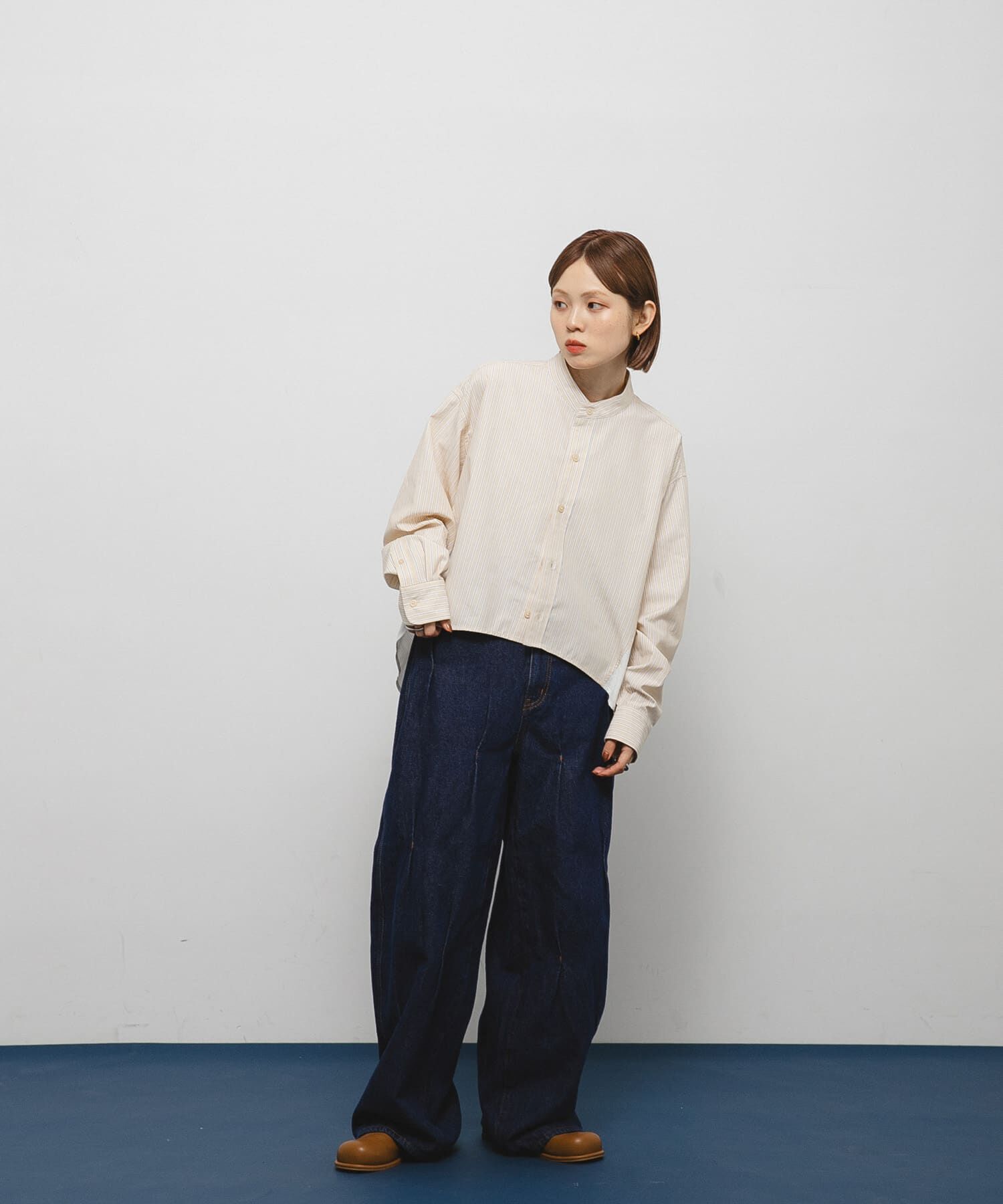  「バックフレアショートシャツ」|シャツ・ブラウス|