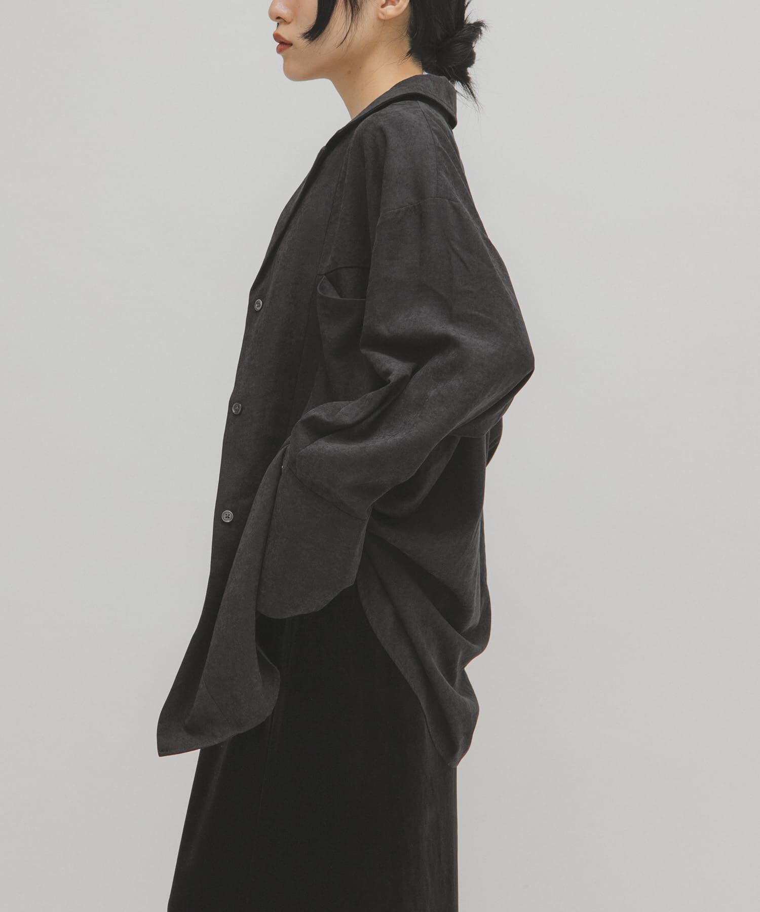  「ピーチスキンBIGシャツ」|シャツ・ブラウス|