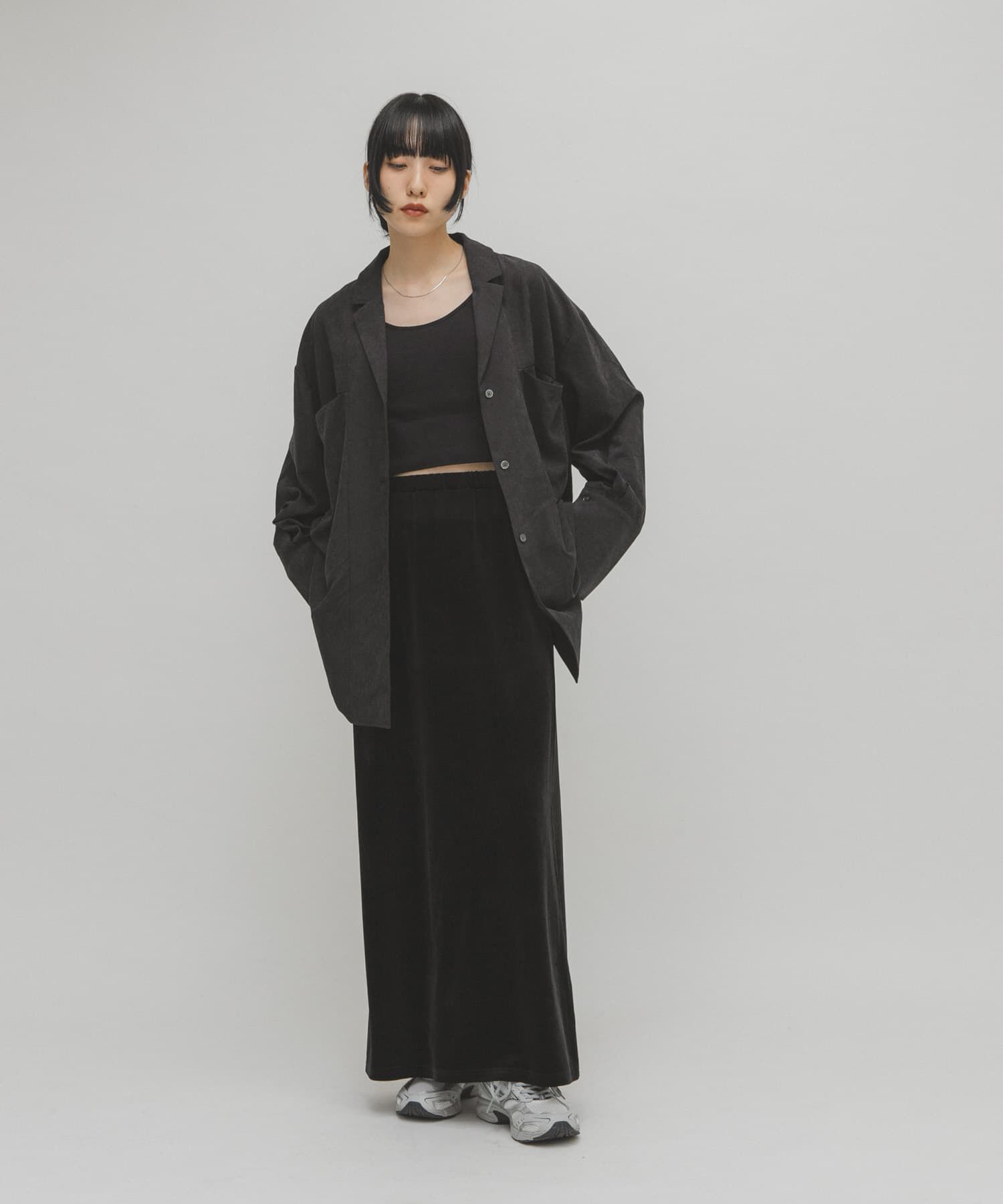  「ピーチスキンBIGシャツ」|シャツ・ブラウス|