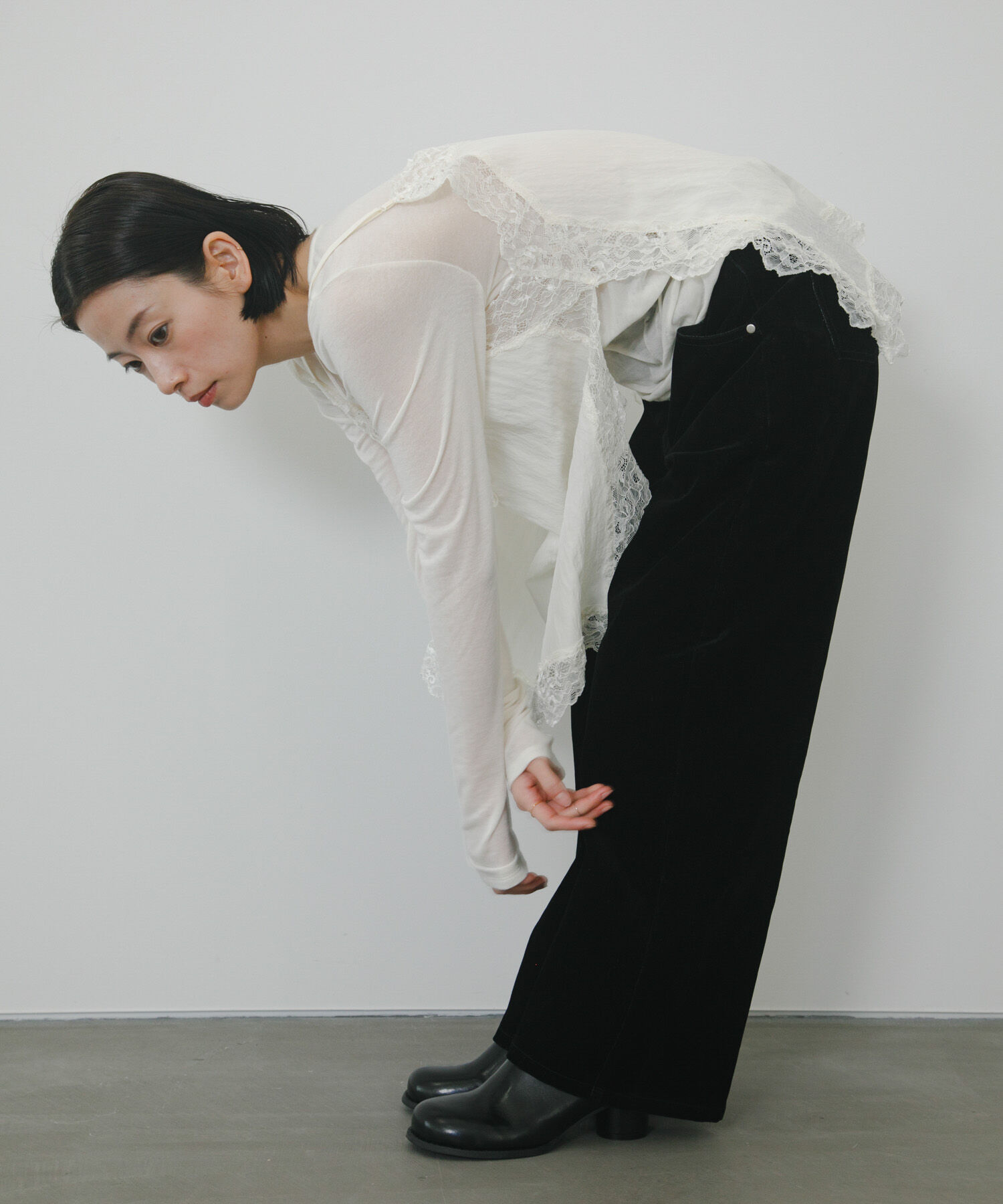  「『2サイズ展開』フロントパネルデザインデニム」|デニム|