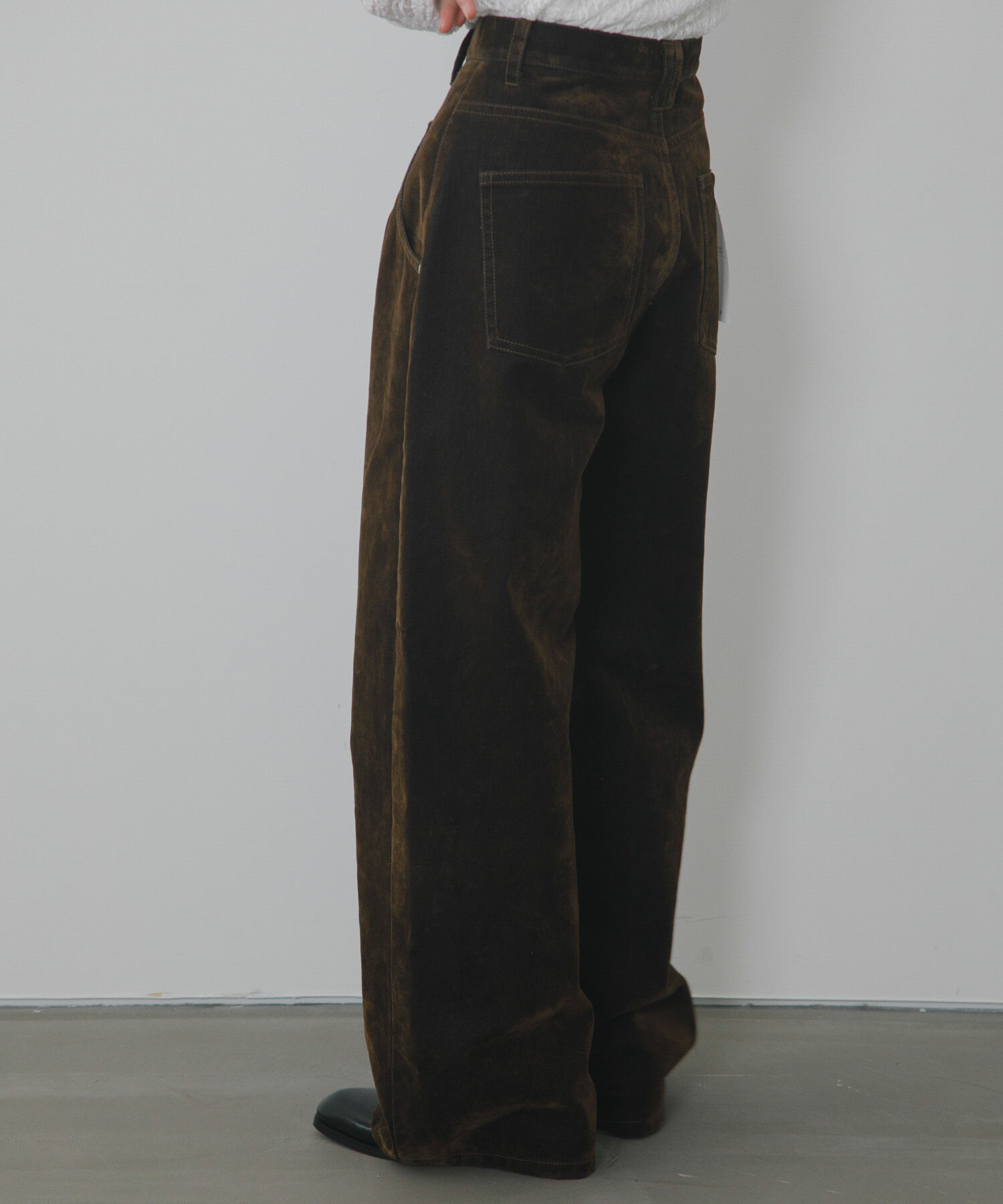  「『2サイズ展開』フロントパネルデザインデニム」|デニム|