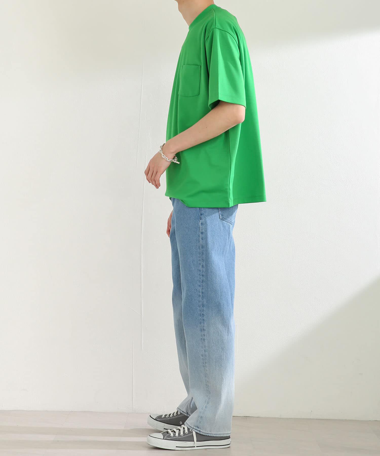 SENSE OF PLACE by URBAN RESEARCH「ポンチポケットTシャツ(5分袖)」|Tシャツ・カットソー|