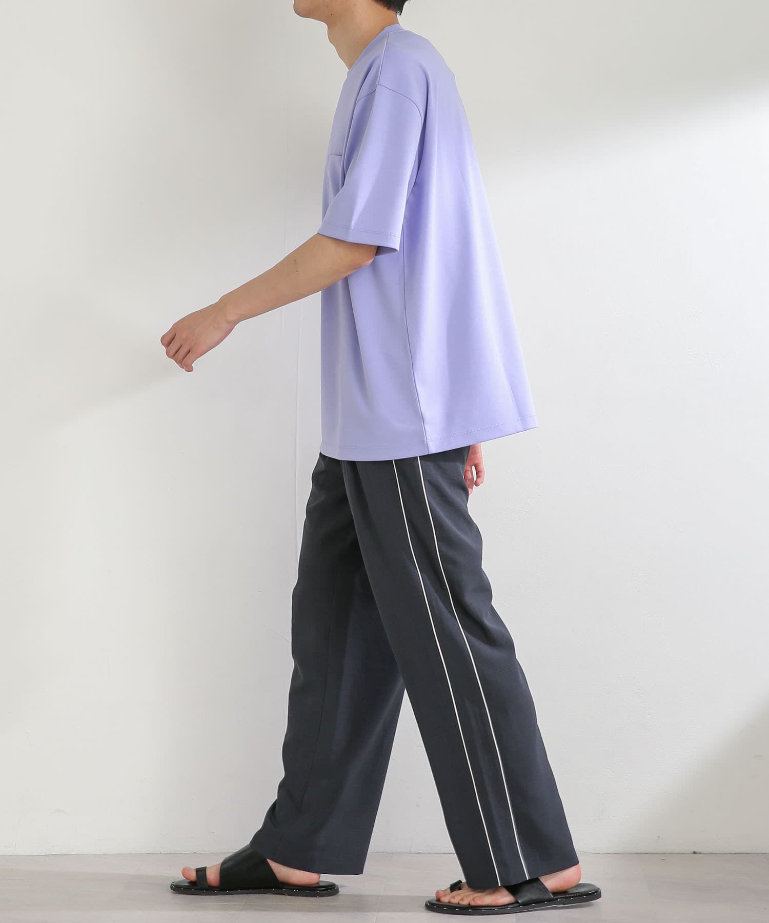 SENSE OF PLACE by URBAN RESEARCH「ポンチポケットTシャツ(5分袖)」|Tシャツ・カットソー|