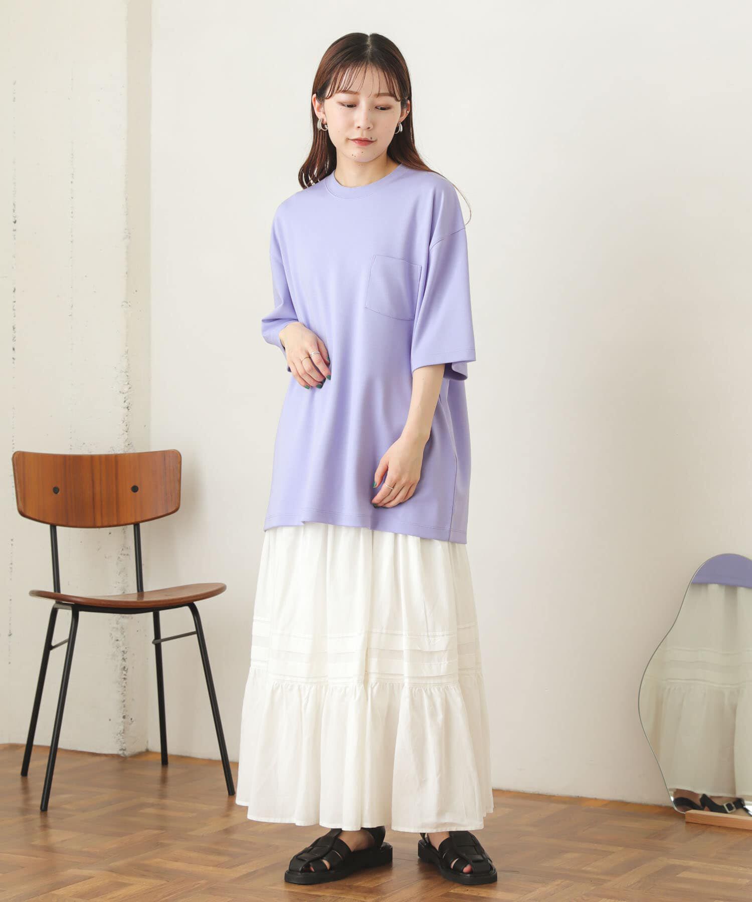 SENSE OF PLACE by URBAN RESEARCH「ポンチポケットTシャツ(5分袖)」|Tシャツ・カットソー|