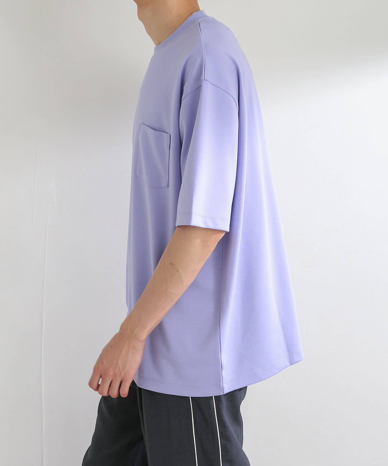 SENSE OF PLACE by URBAN RESEARCH「ポンチポケットTシャツ(5分袖)」|Tシャツ・カットソー|